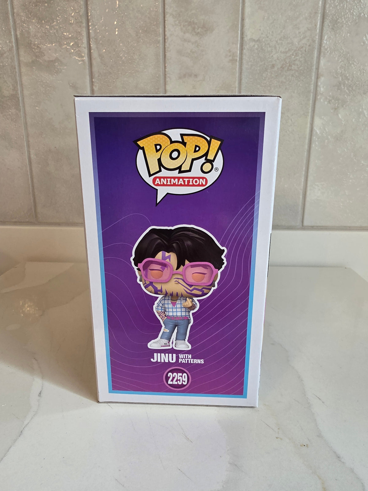 Funko Pop! Jinu with Patterns Chase 2259 (pre-owned) - Frog Vault Collectables