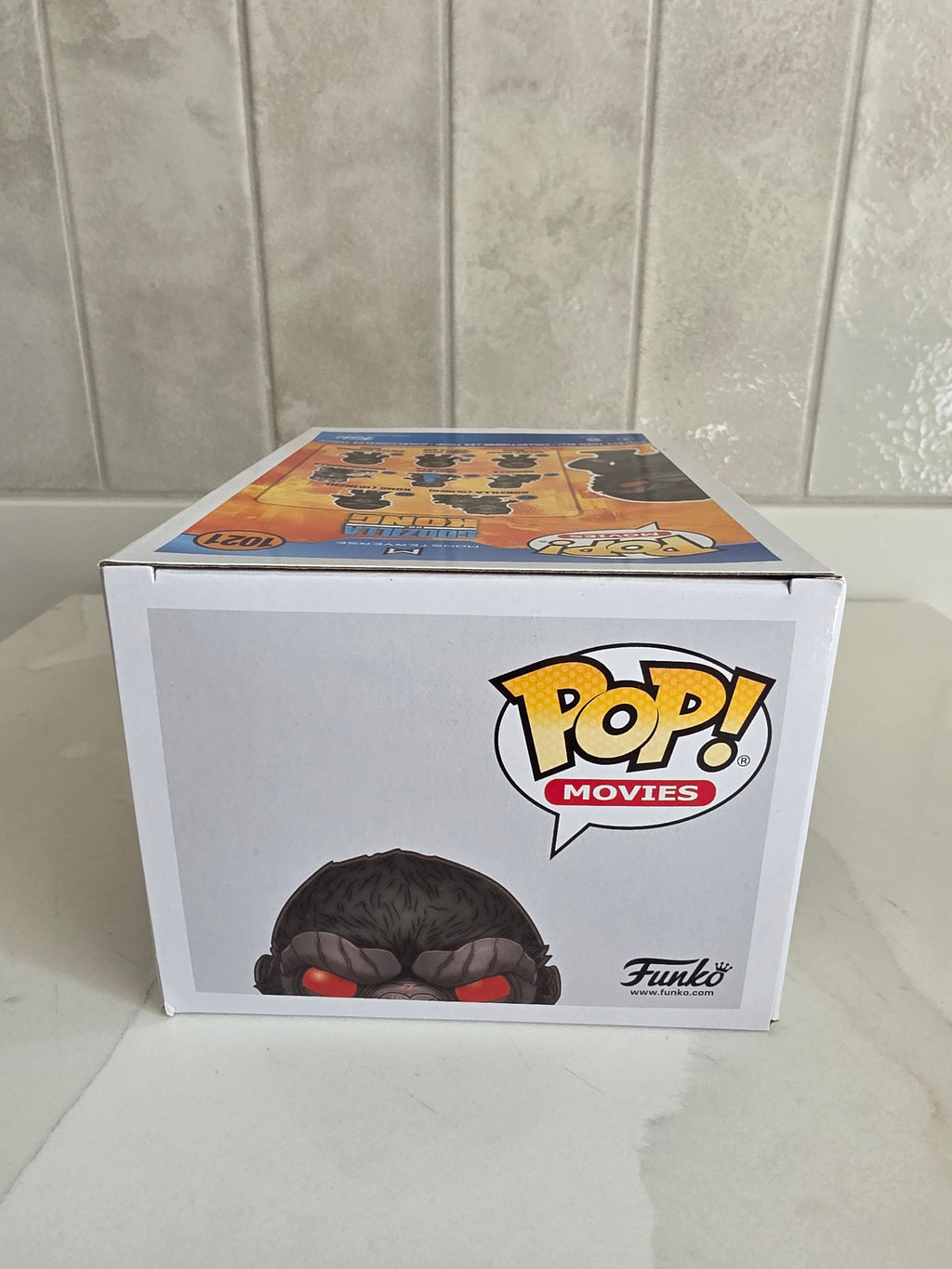 Funko Pop! Kong with Battle Axe 1021 (flocked) (pre-owned) - Frog Vault Collectables