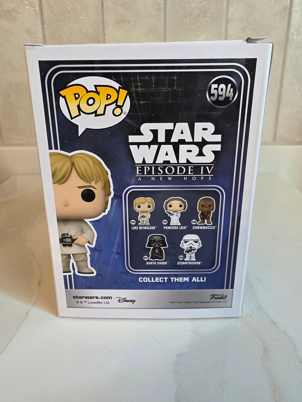 Funko Pop! Luke Skywalker 594 (pre-owned) - Frog Vault Collectables