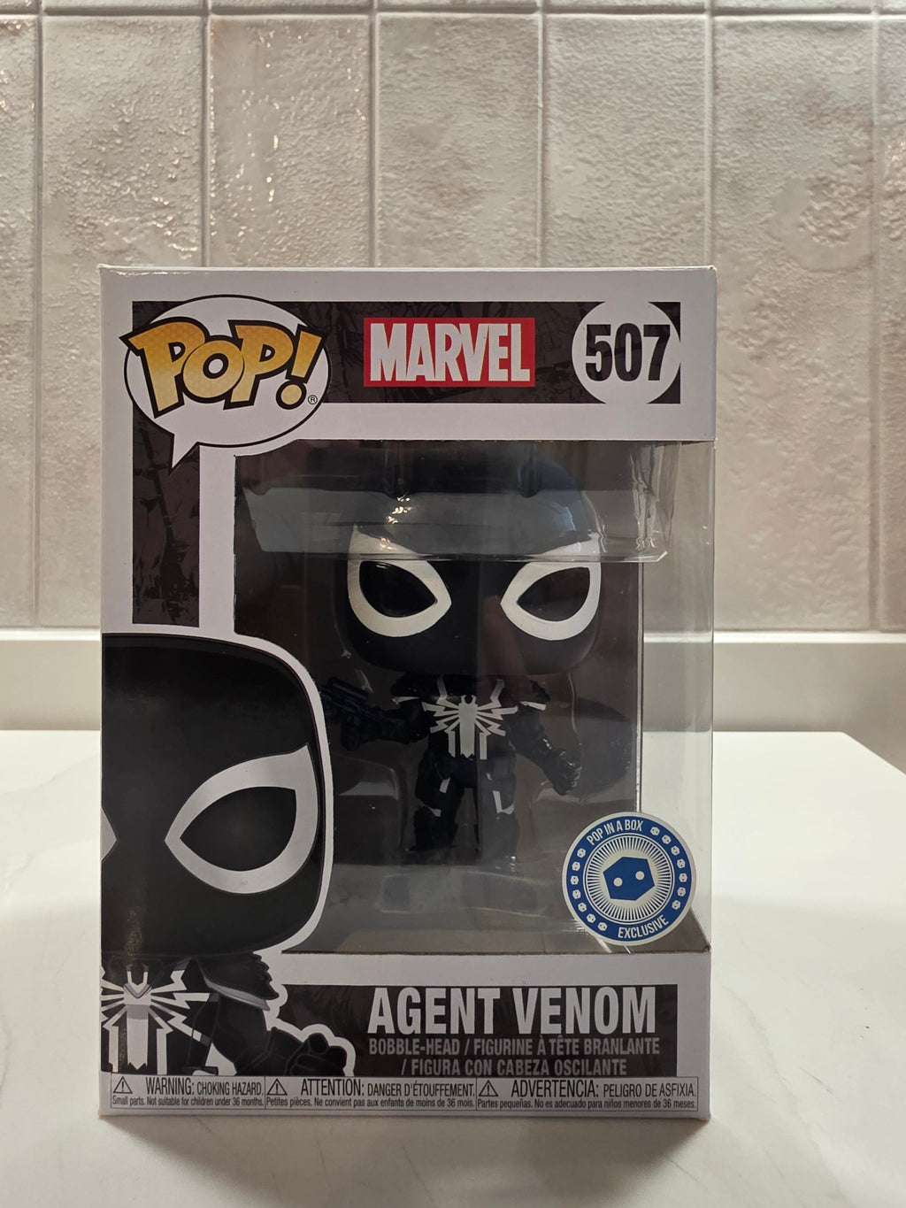 Funko Pop! Marvel Agent Venom 507 (pre-owned) - Frog Vault Collectables