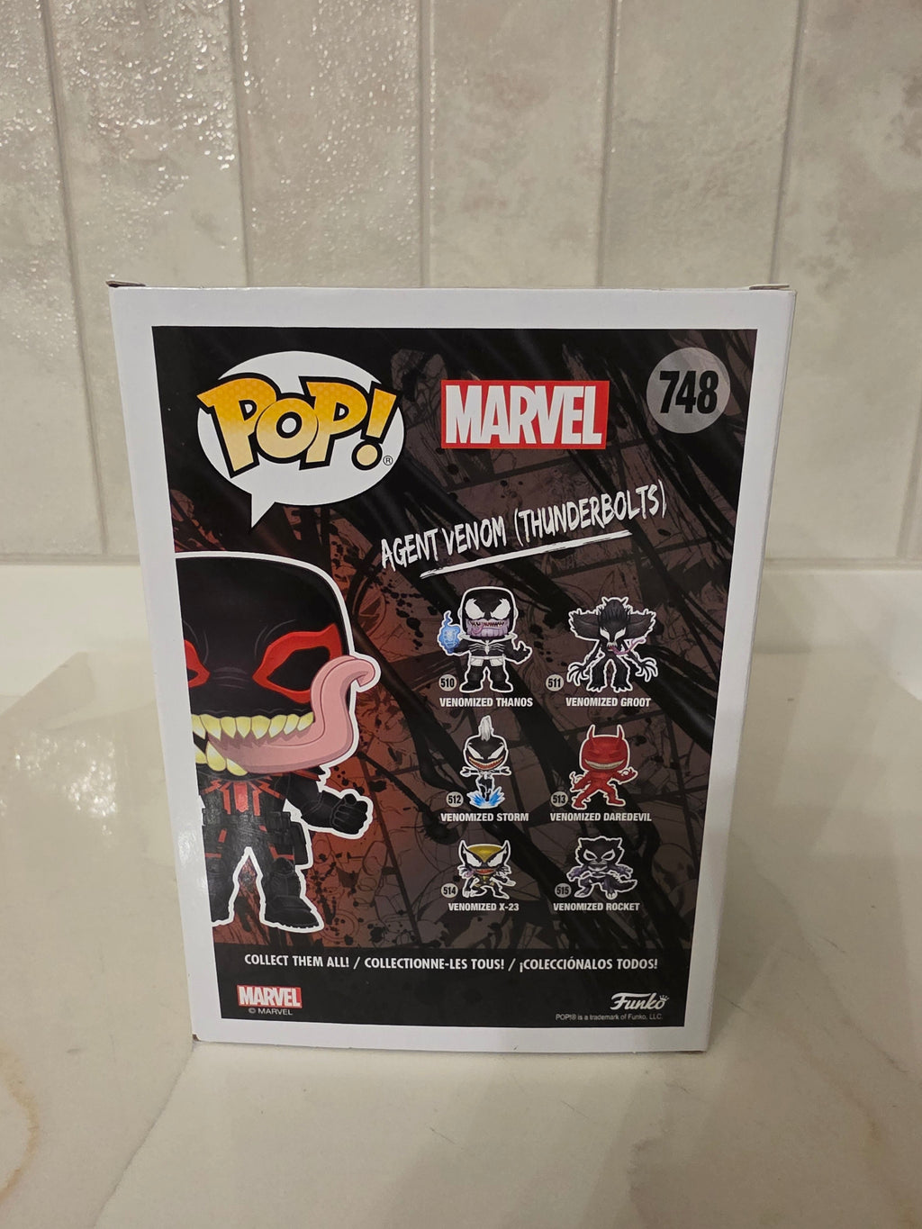 Funko Pop! Marvel Agent Venom (Thunderbolts) 748 (pre-owned) - Frog Vault Collectables