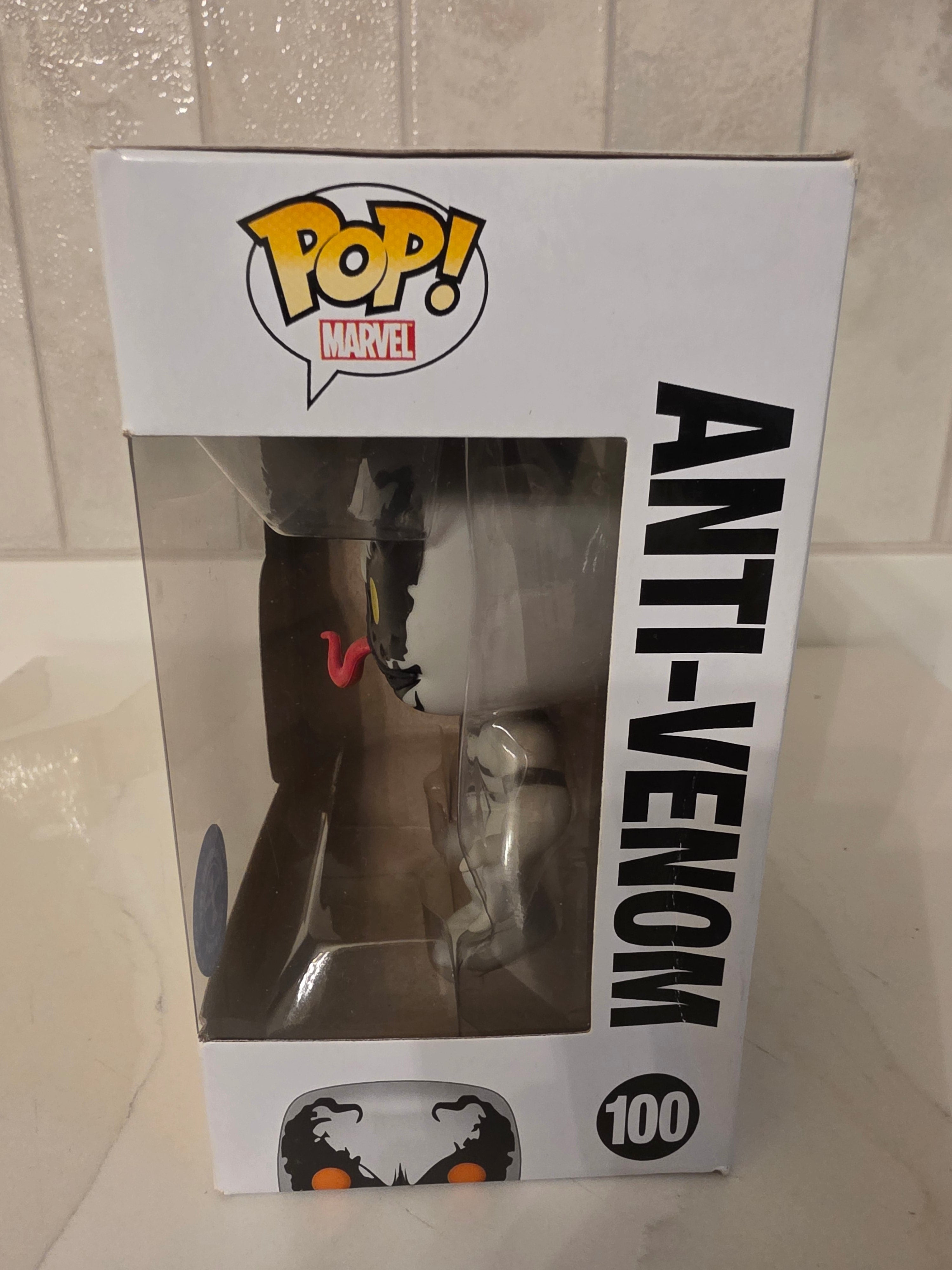 Funko Pop! Marvel Anti-venom 100 (underground toys exclusive) (pre-owned) - Frog Vault Collectables