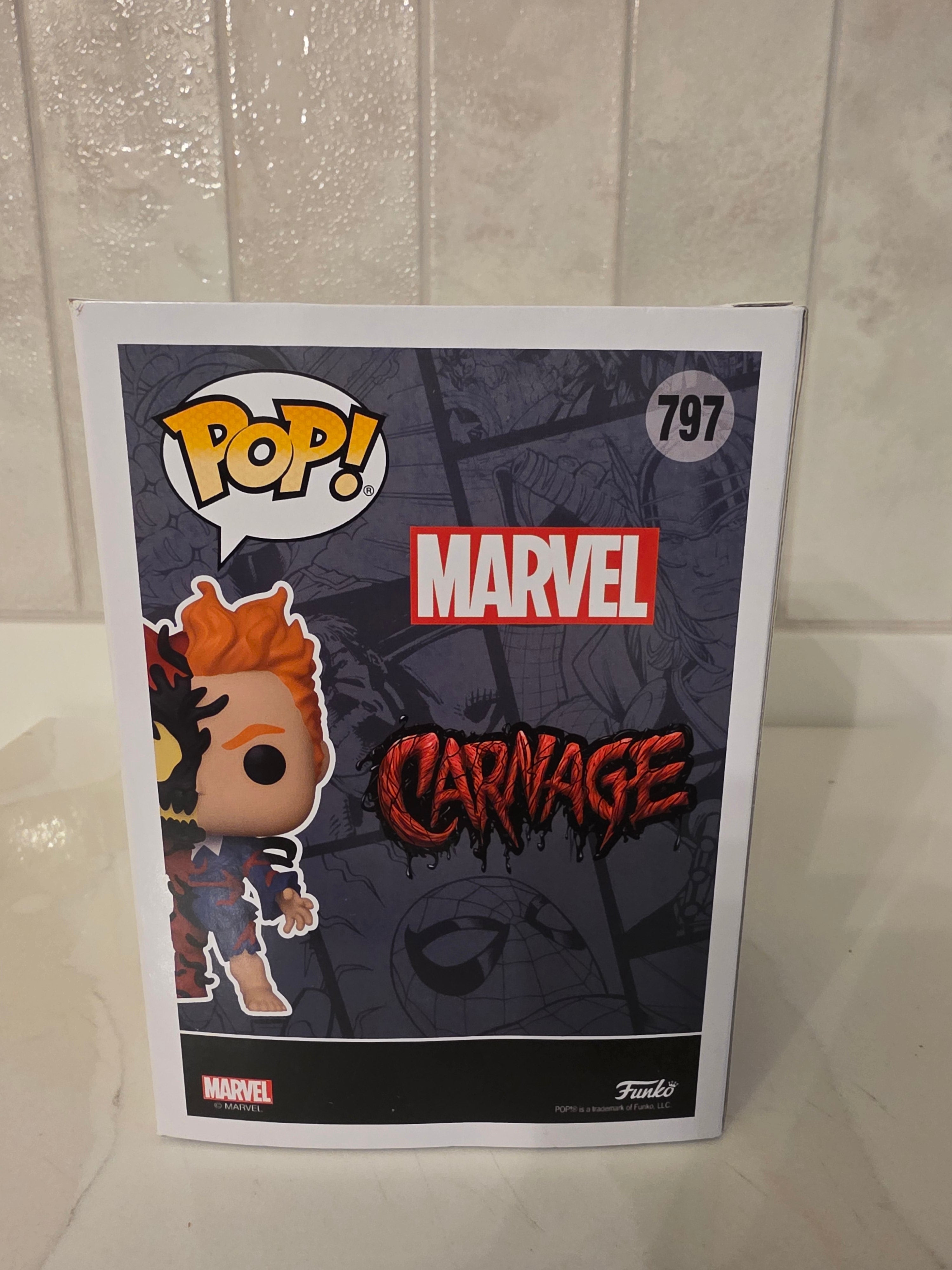 Funko Pop! Marvel Carnage 797 (pre-owned) - Frog Vault Collectables
