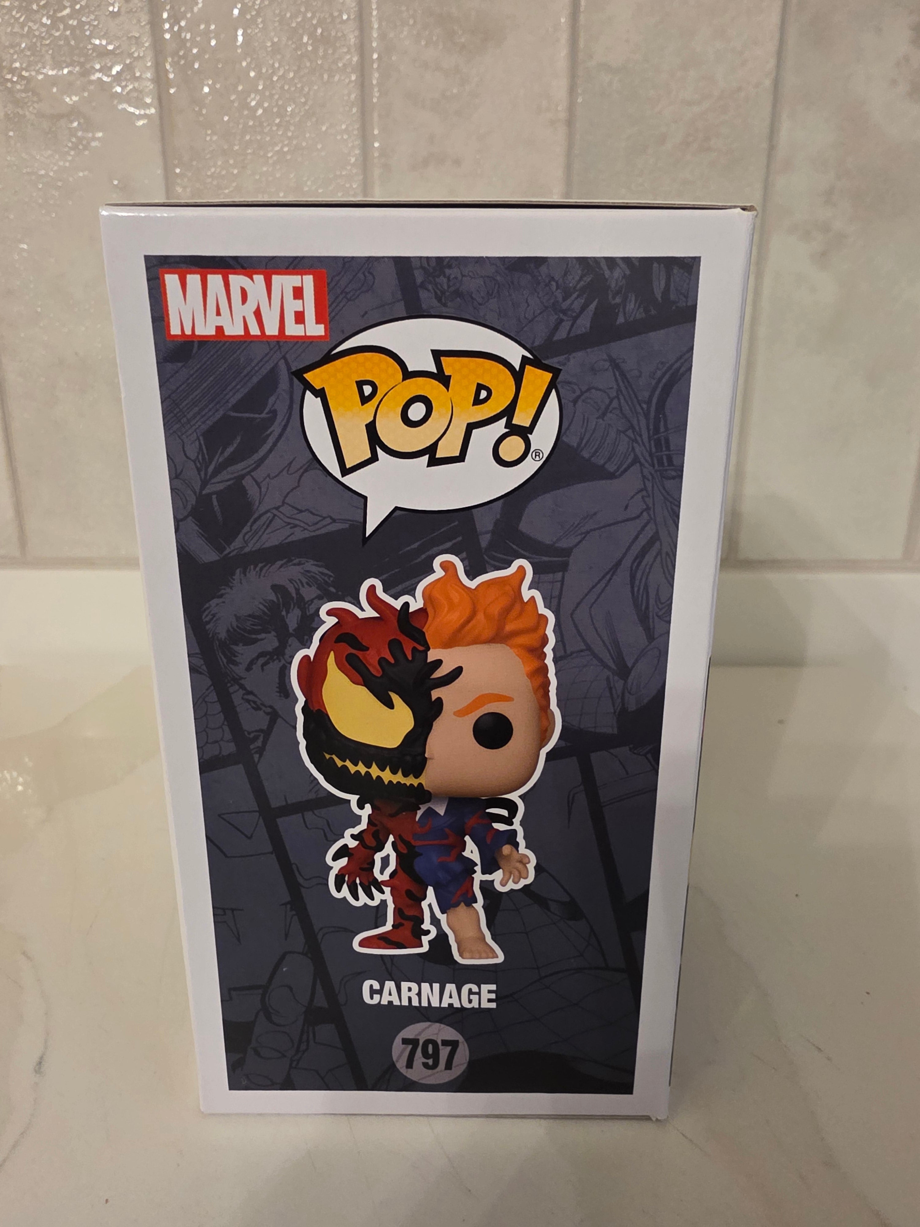 Funko Pop! Marvel Carnage 797 (pre-owned) - Frog Vault Collectables