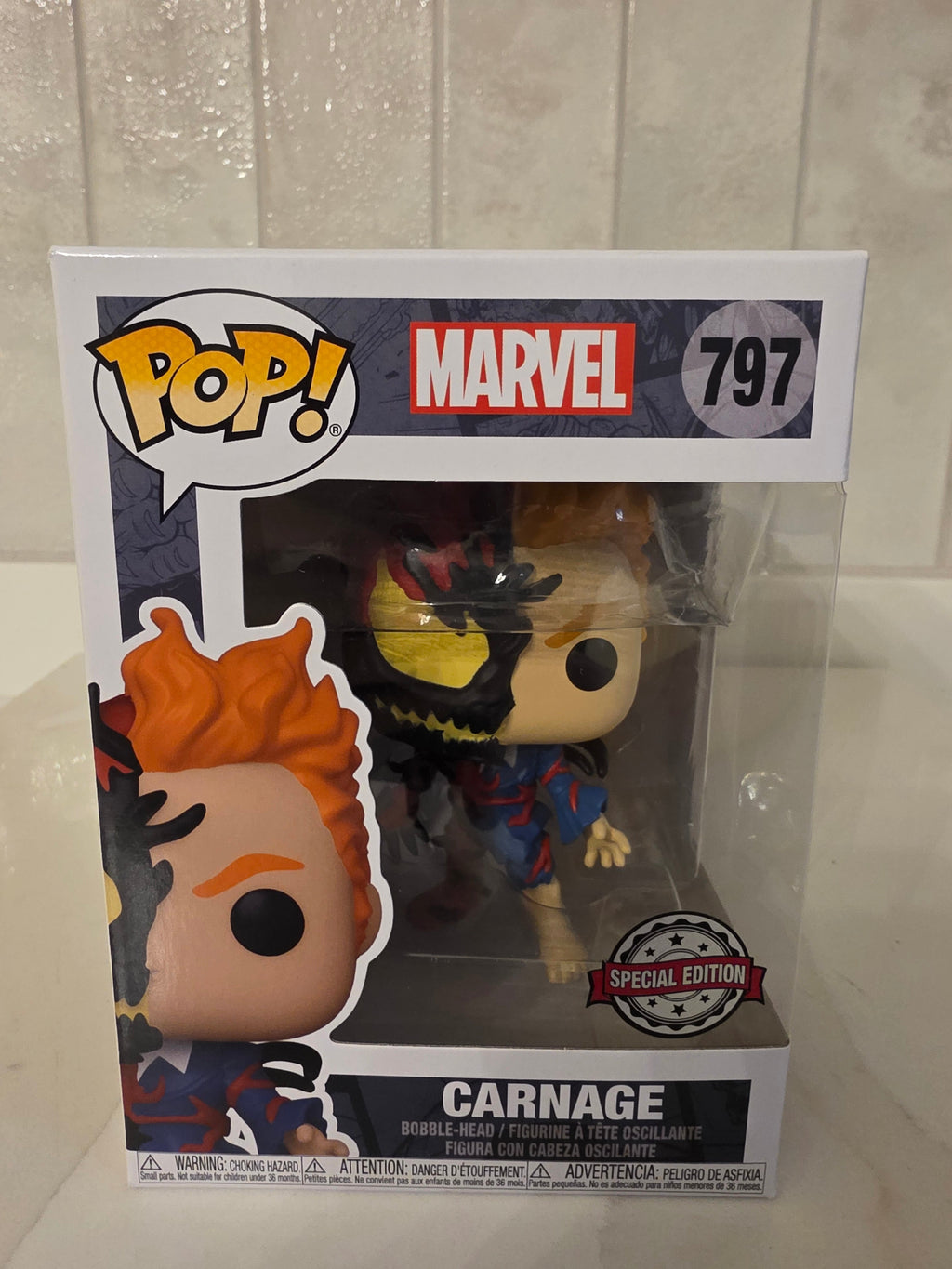 Funko Pop! Marvel Carnage 797 (pre-owned) - Frog Vault Collectables