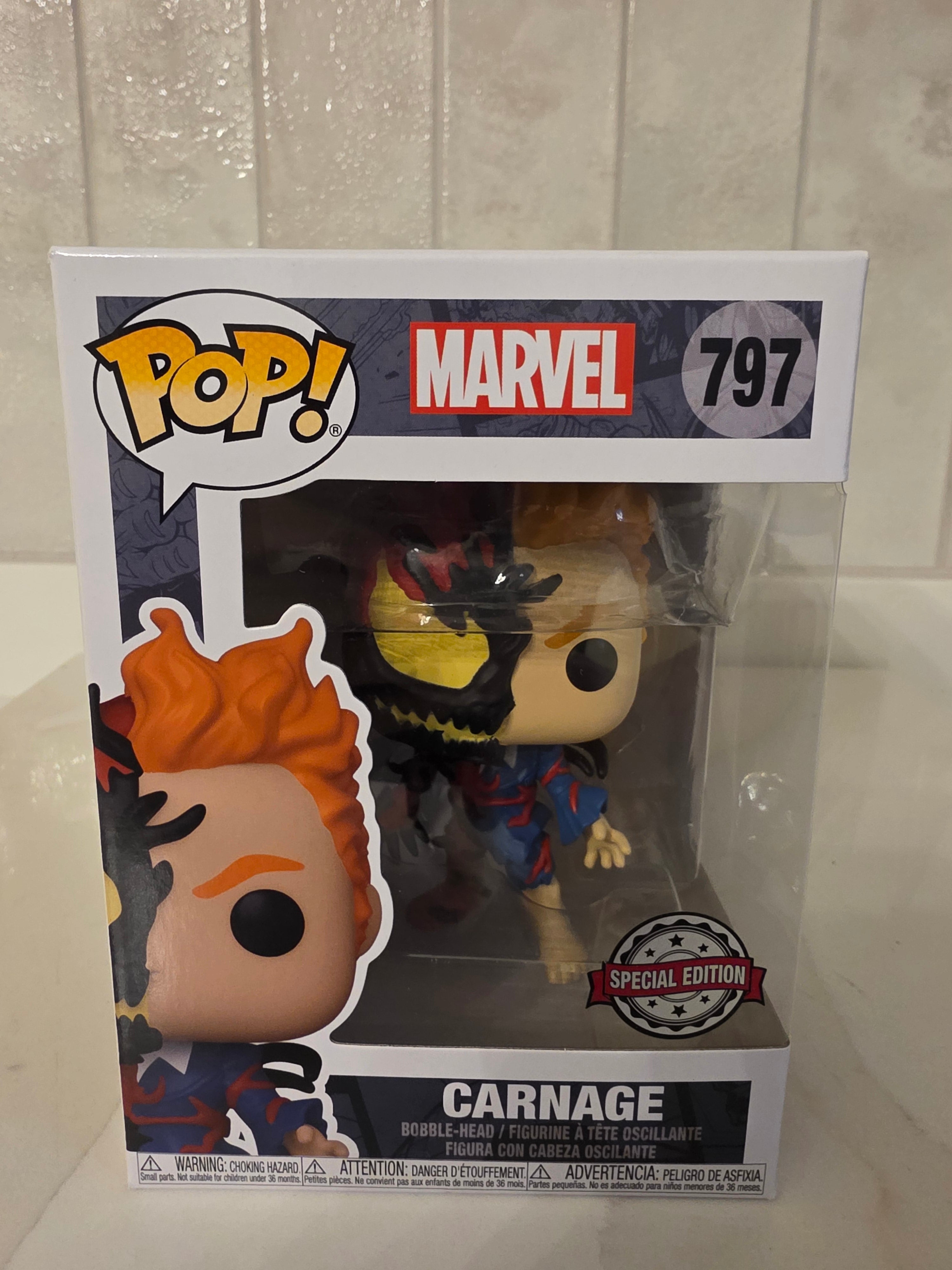 Funko Pop! Marvel Carnage 797 (pre-owned) - Frog Vault Collectables