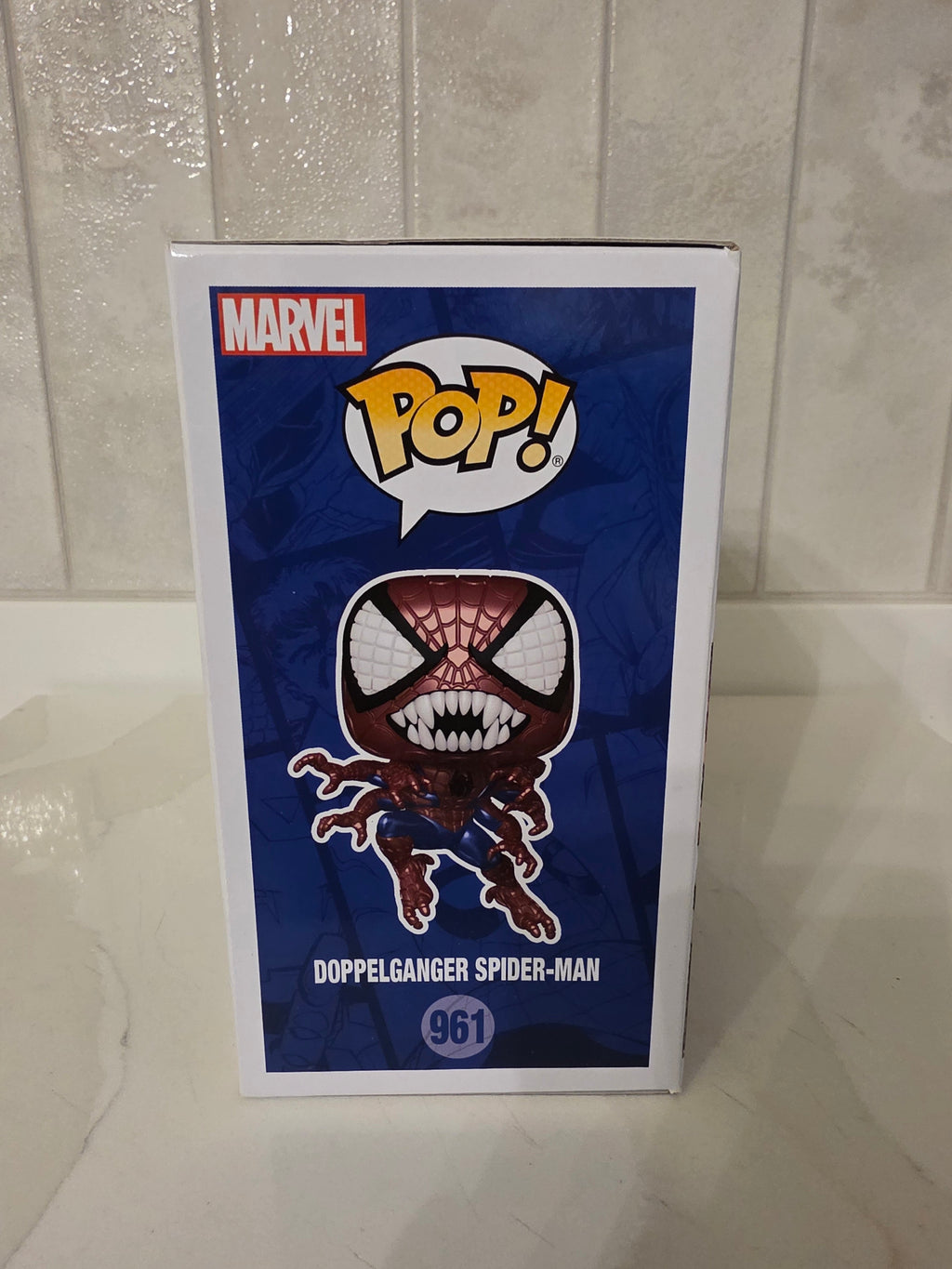 Funko Pop! Marvel Doppelganger Spider-man (metallic) 961 (pre-owned) - Frog Vault Collectables
