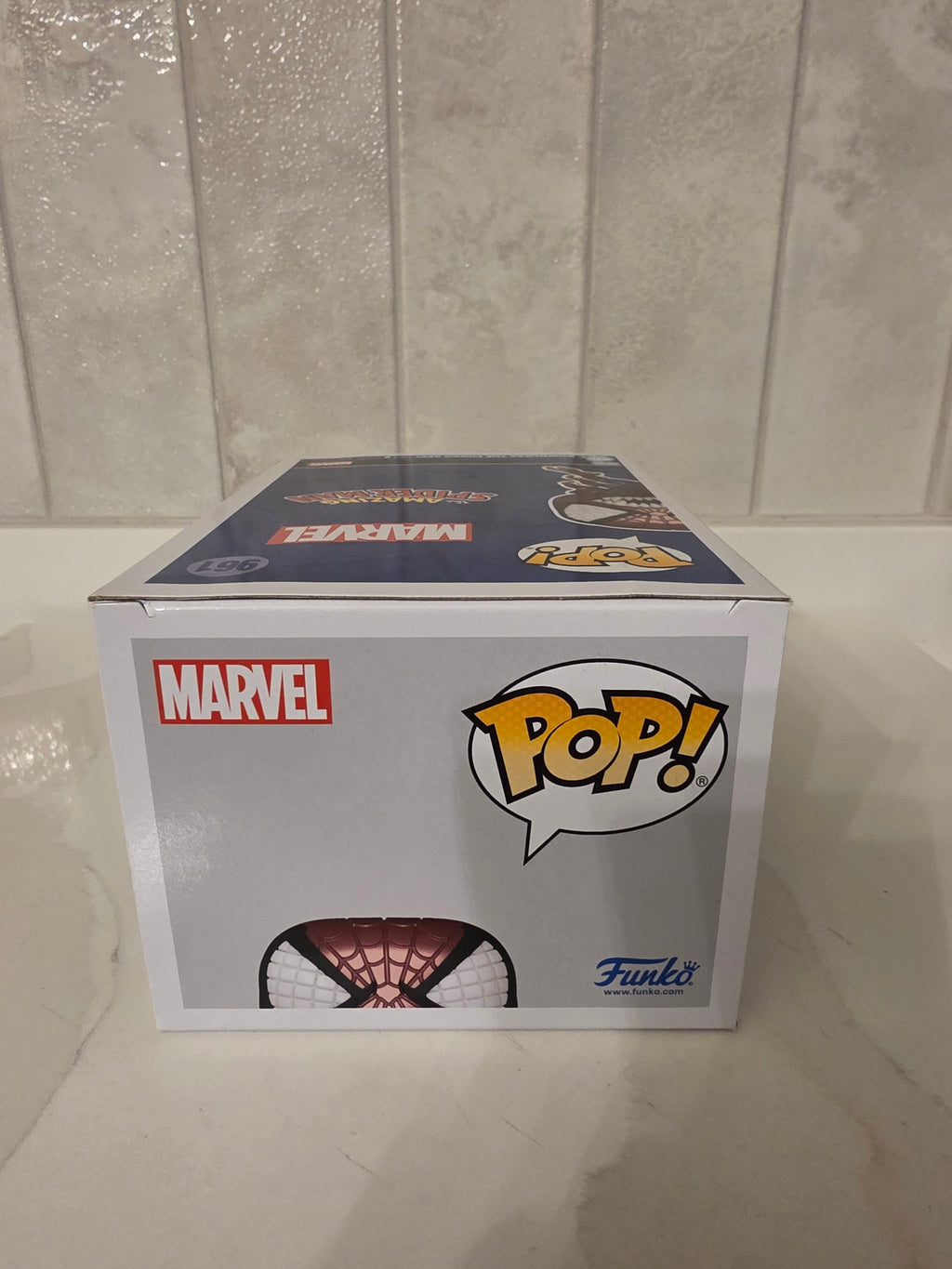 Funko Pop! Marvel Doppelganger Spider-man (metallic) 961 (pre-owned) - Frog Vault Collectables
