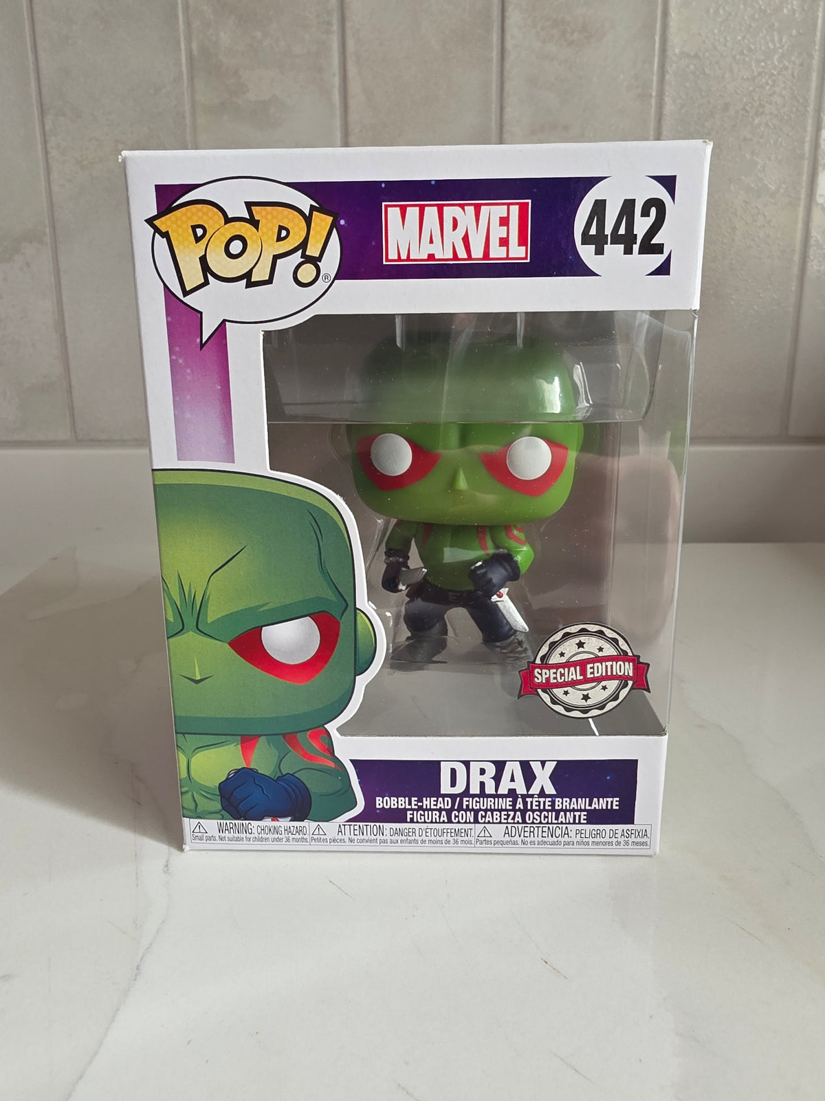 Funko Pop! Marvel Drax 442 (pre-owned) - Frog Vault Collectables
