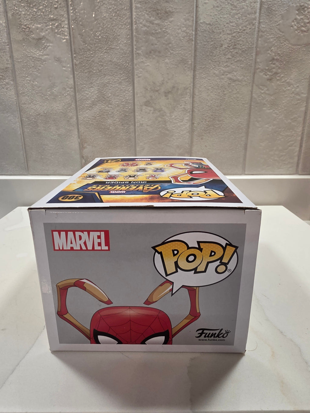 Funko Pop! Marvel Iron Spider 300 (pre-owned) - Frog Vault Collectables