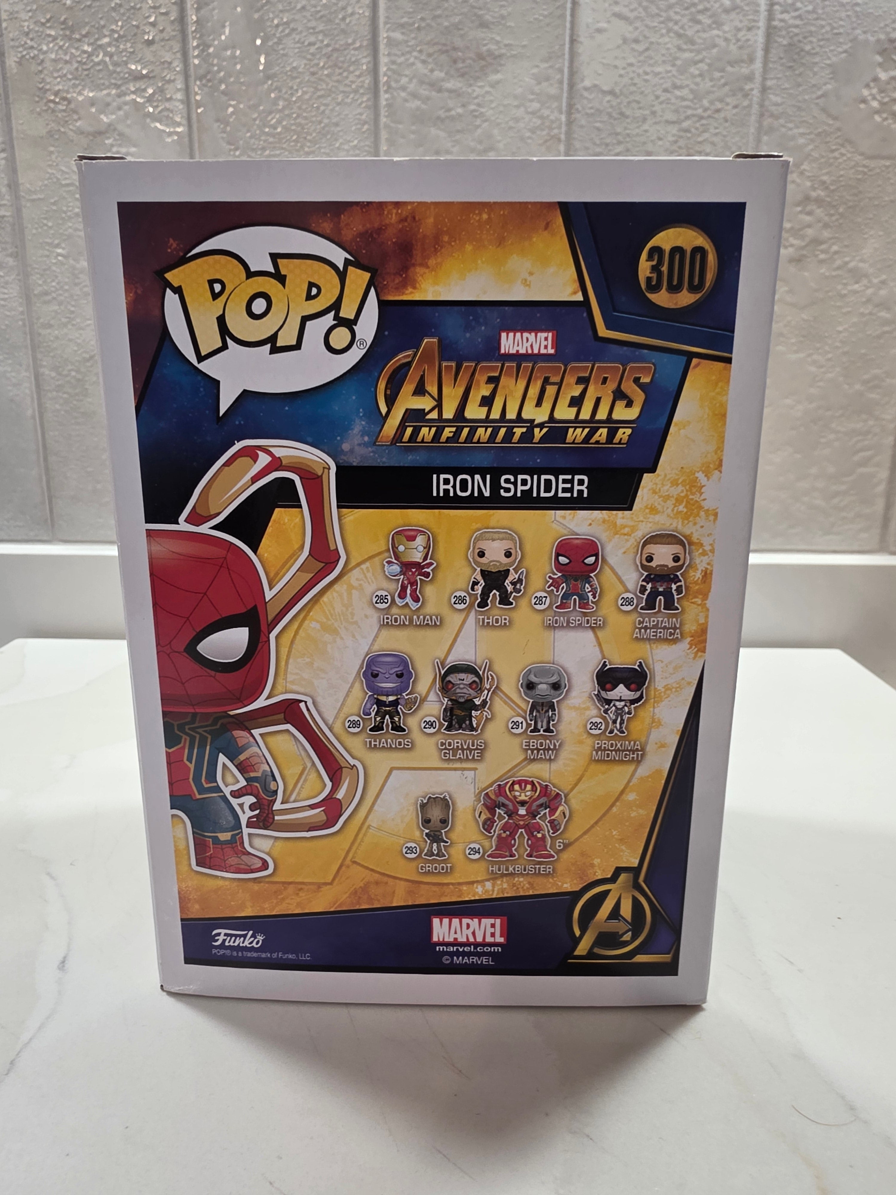 Funko Pop! Marvel Iron Spider 300 (pre-owned) - Frog Vault Collectables