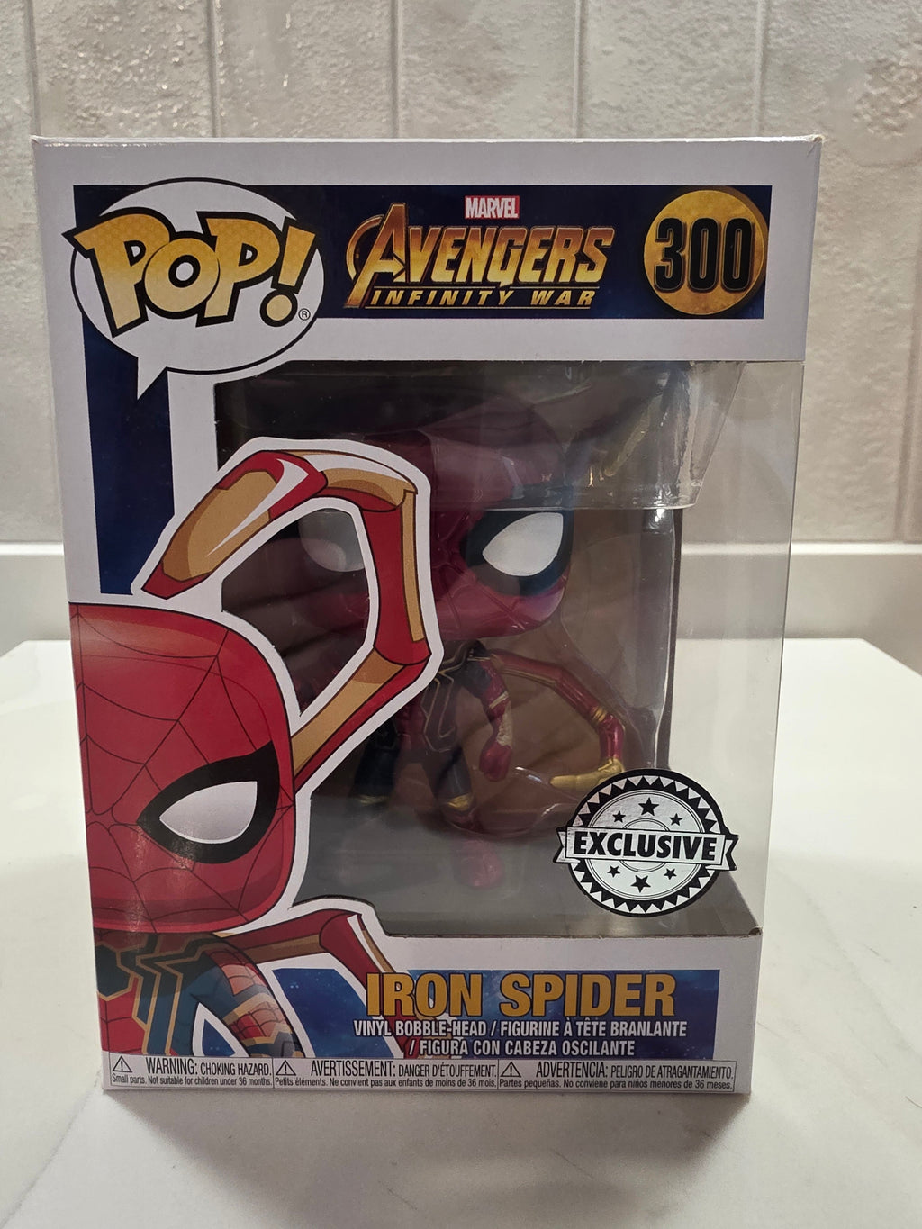 Funko Pop! Marvel Iron Spider 300 (pre-owned) - Frog Vault Collectables