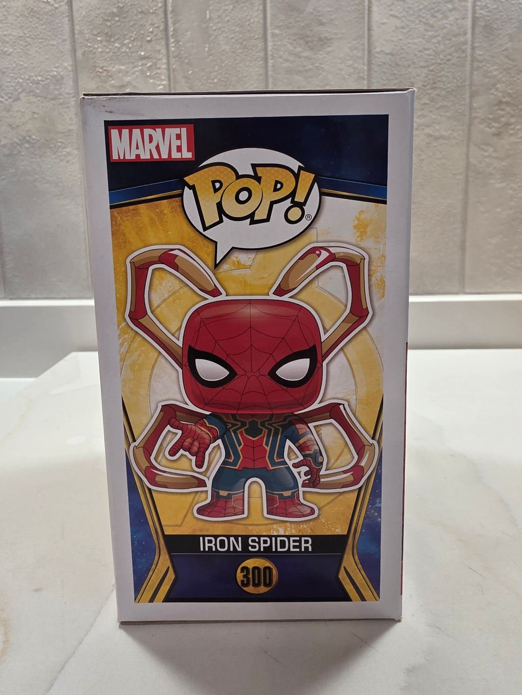 Funko Pop! Marvel Iron Spider 300 (pre-owned) - Frog Vault Collectables