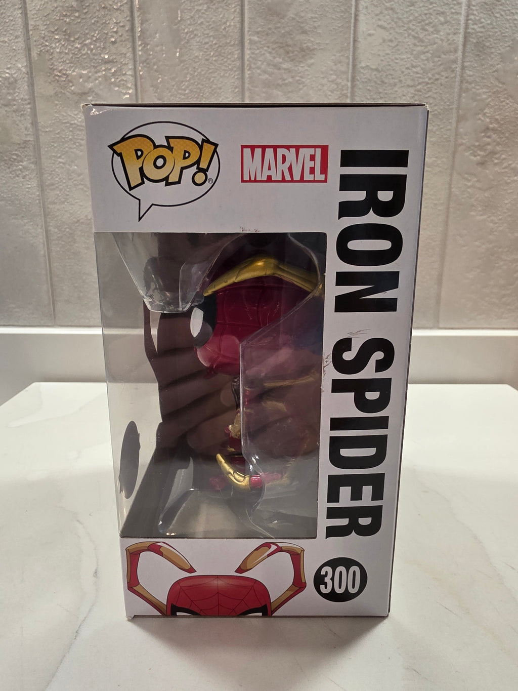 Funko Pop! Marvel Iron Spider 300 (pre-owned) - Frog Vault Collectables