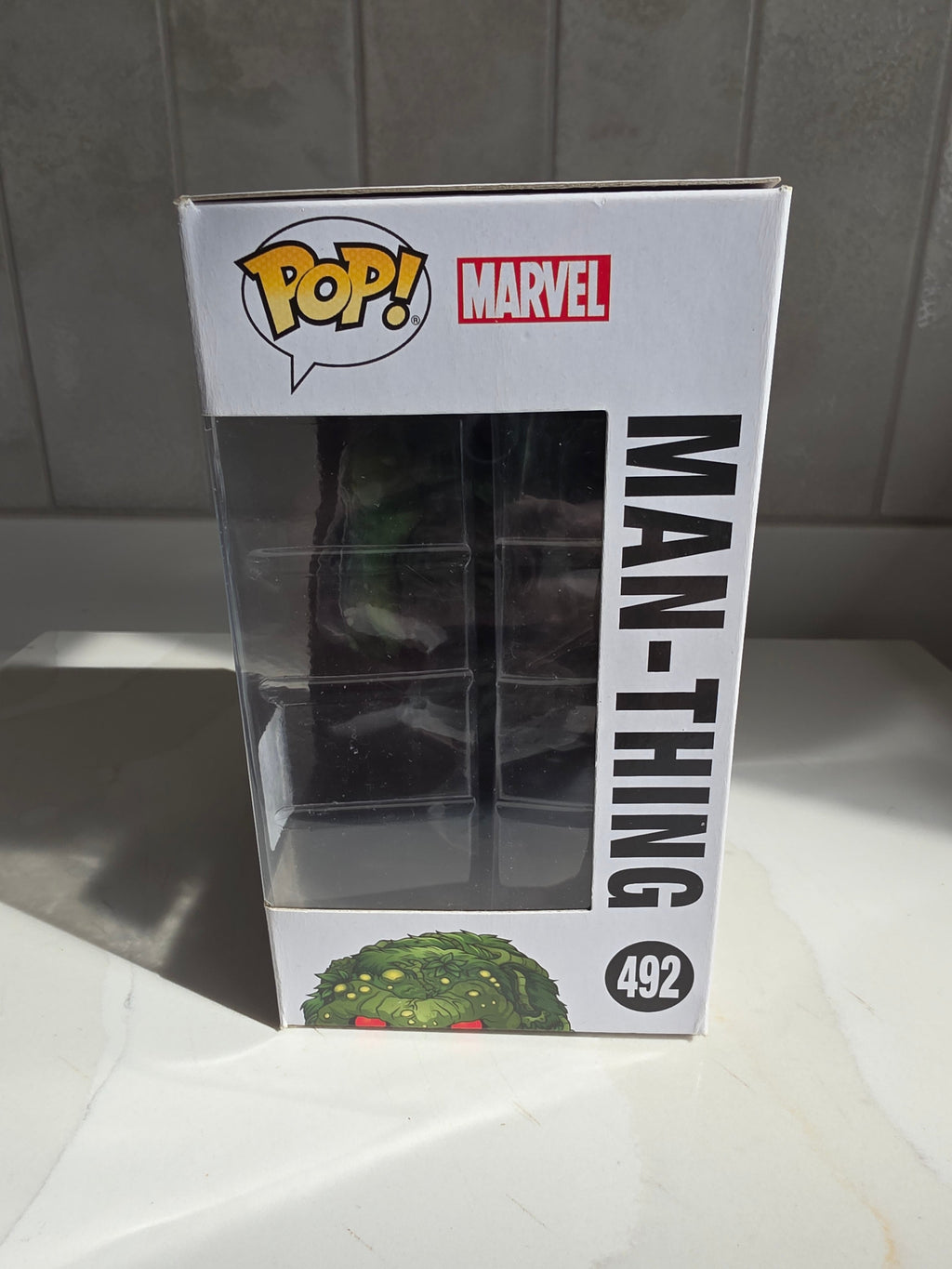 Funko Pop! Marvel Man-Thing 492 (pre-owned) - Frog Vault Collectables
