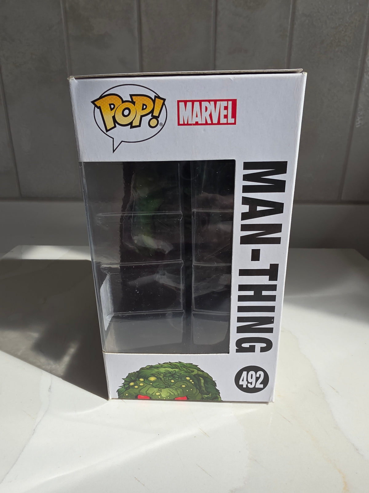 Funko Pop! Marvel Man-Thing 492 (pre-owned) - Frog Vault Collectables
