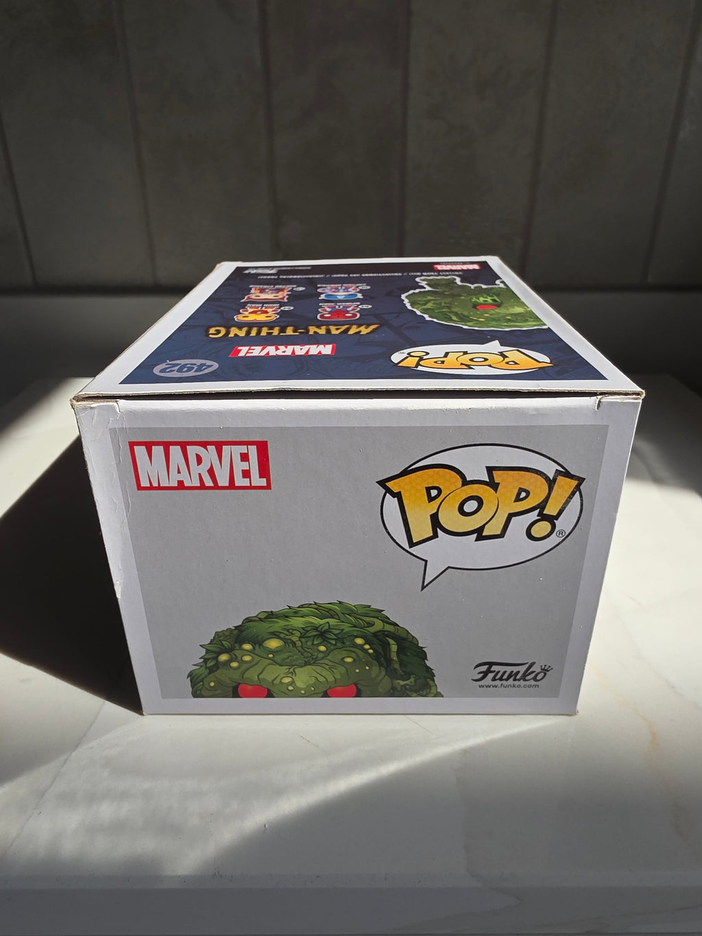Funko Pop! Marvel Man-Thing 492 (pre-owned) - Frog Vault Collectables