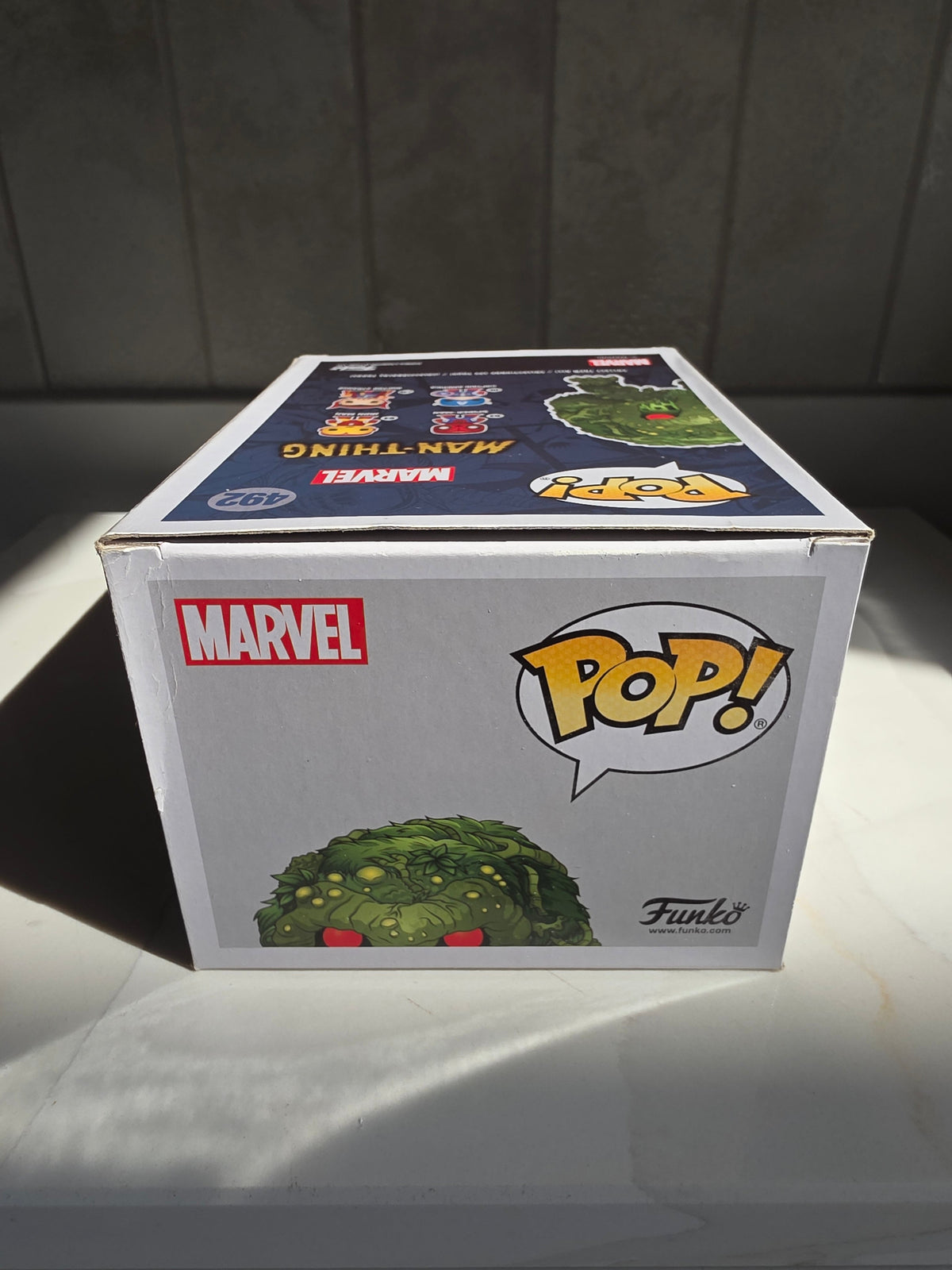 Funko Pop! Marvel Man-Thing 492 (pre-owned) - Frog Vault Collectables