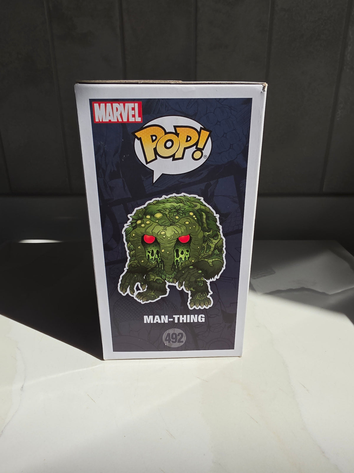 Funko Pop! Marvel Man-Thing 492 (pre-owned) - Frog Vault Collectables