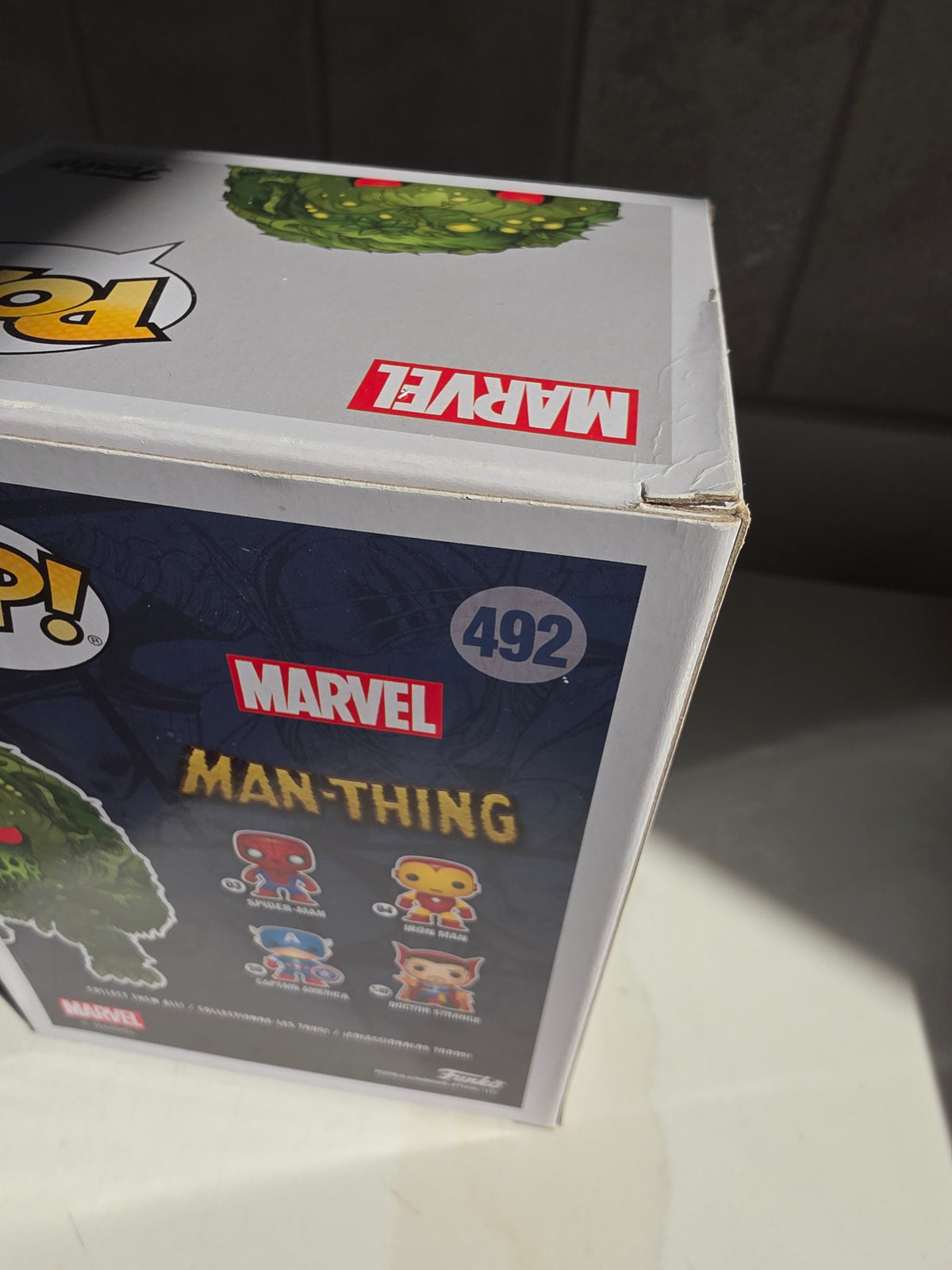 Funko Pop! Marvel Man-Thing 492 (pre-owned) - Frog Vault Collectables