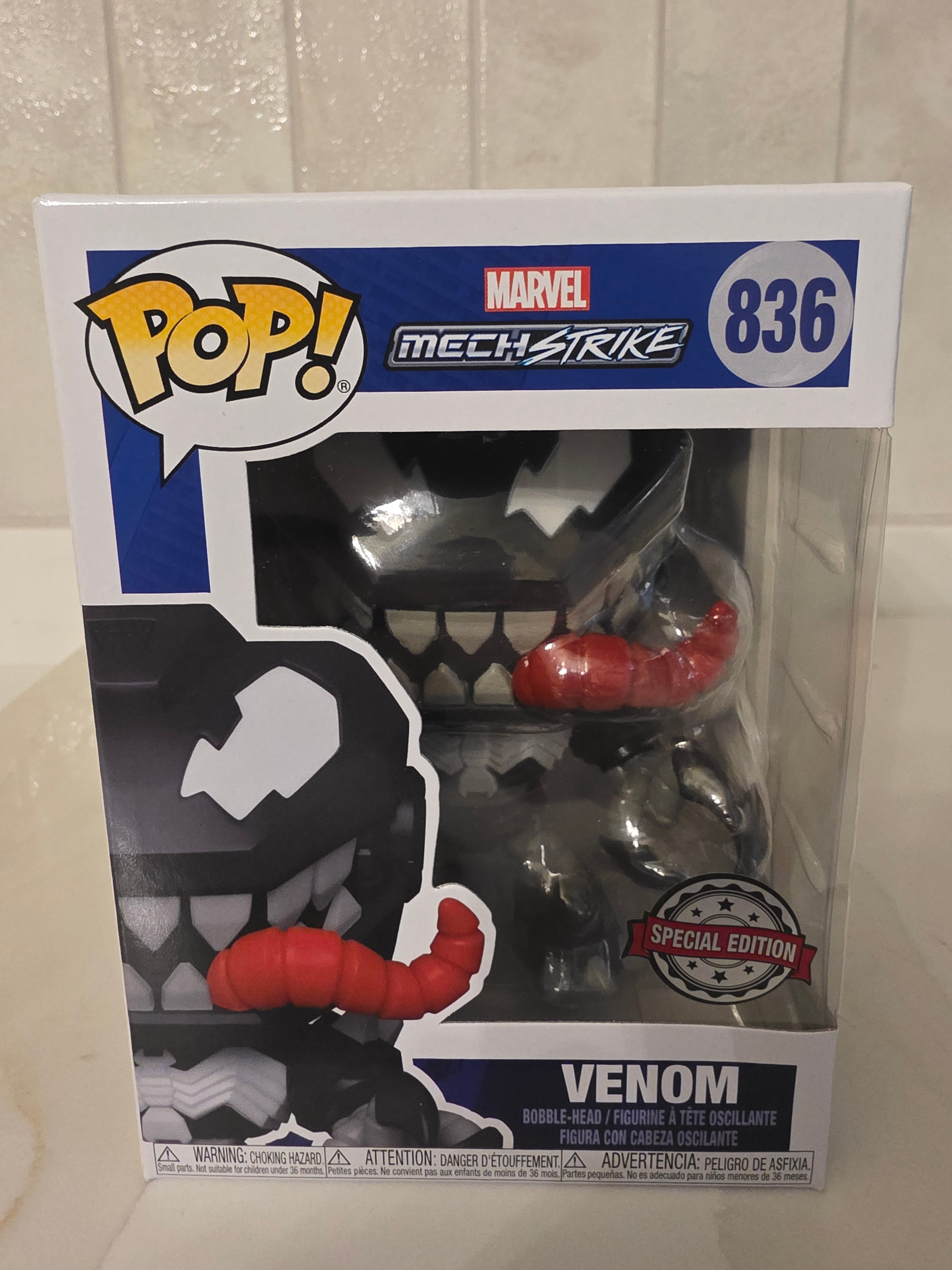Funko Pop! Marvel Mechstrike Venom 836 (pre-owned) - Frog Vault Collectables