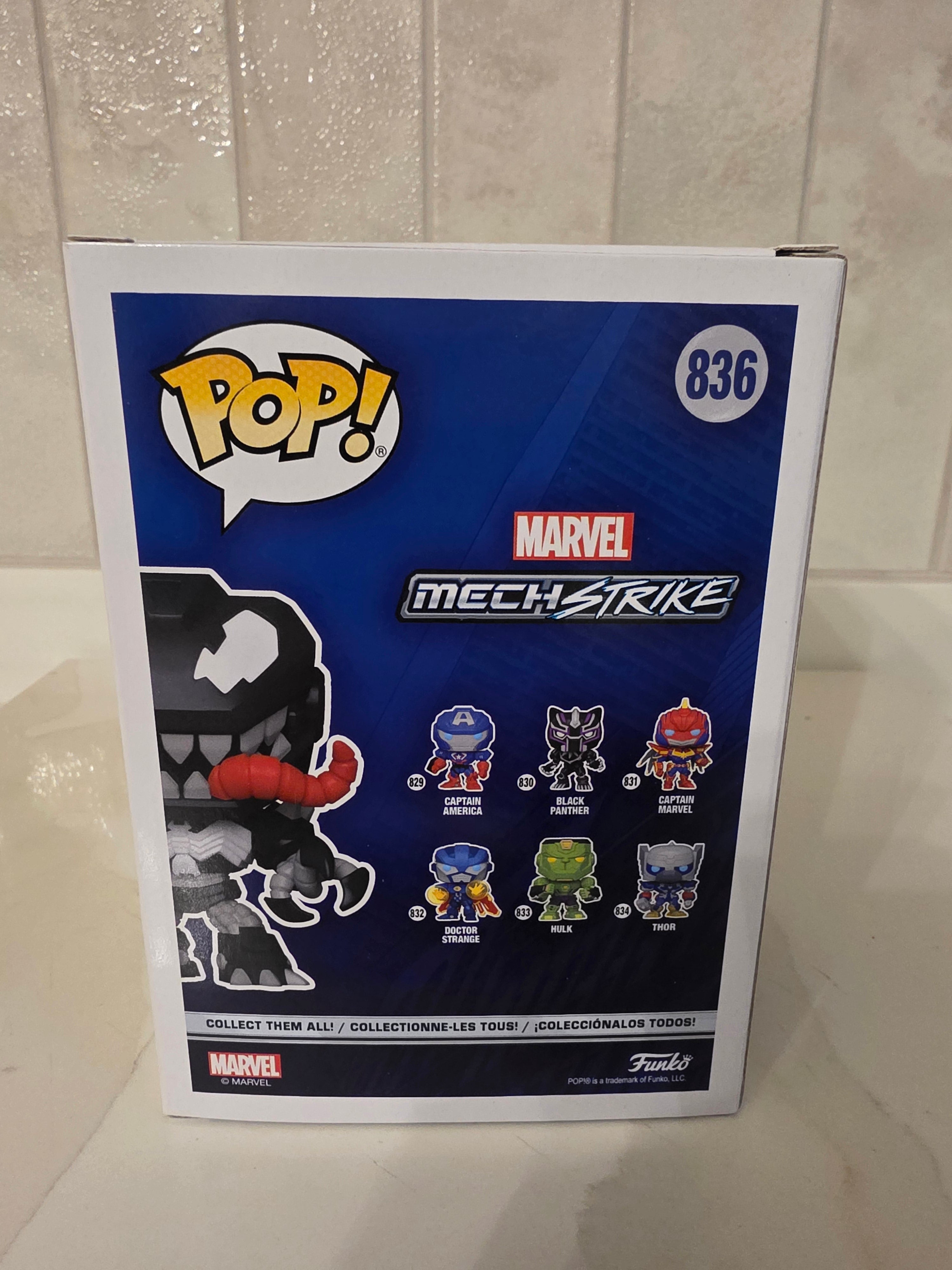 Funko Pop! Marvel Mechstrike Venom 836 (pre-owned) - Frog Vault Collectables