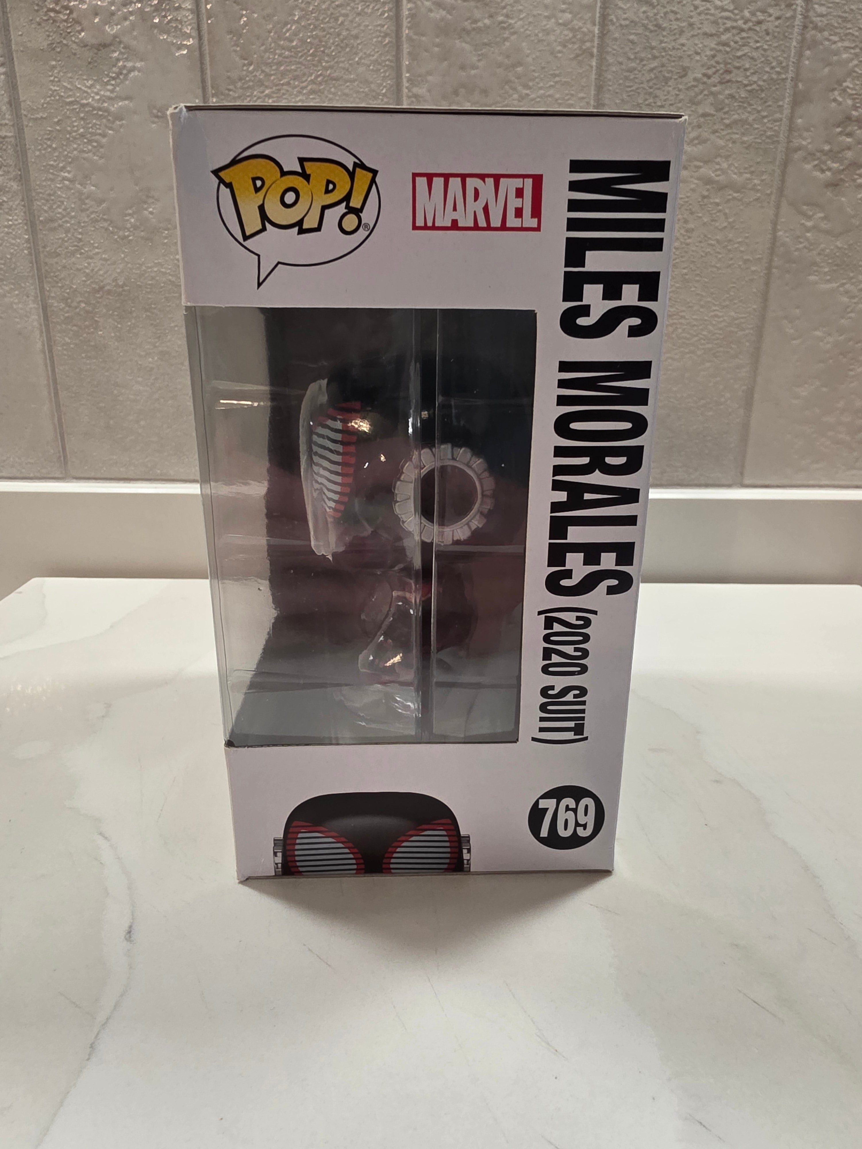 Funko Pop! Marvel Miles Morales (2020 Suit) 769 (pre-owned) - Frog Vault Collectables