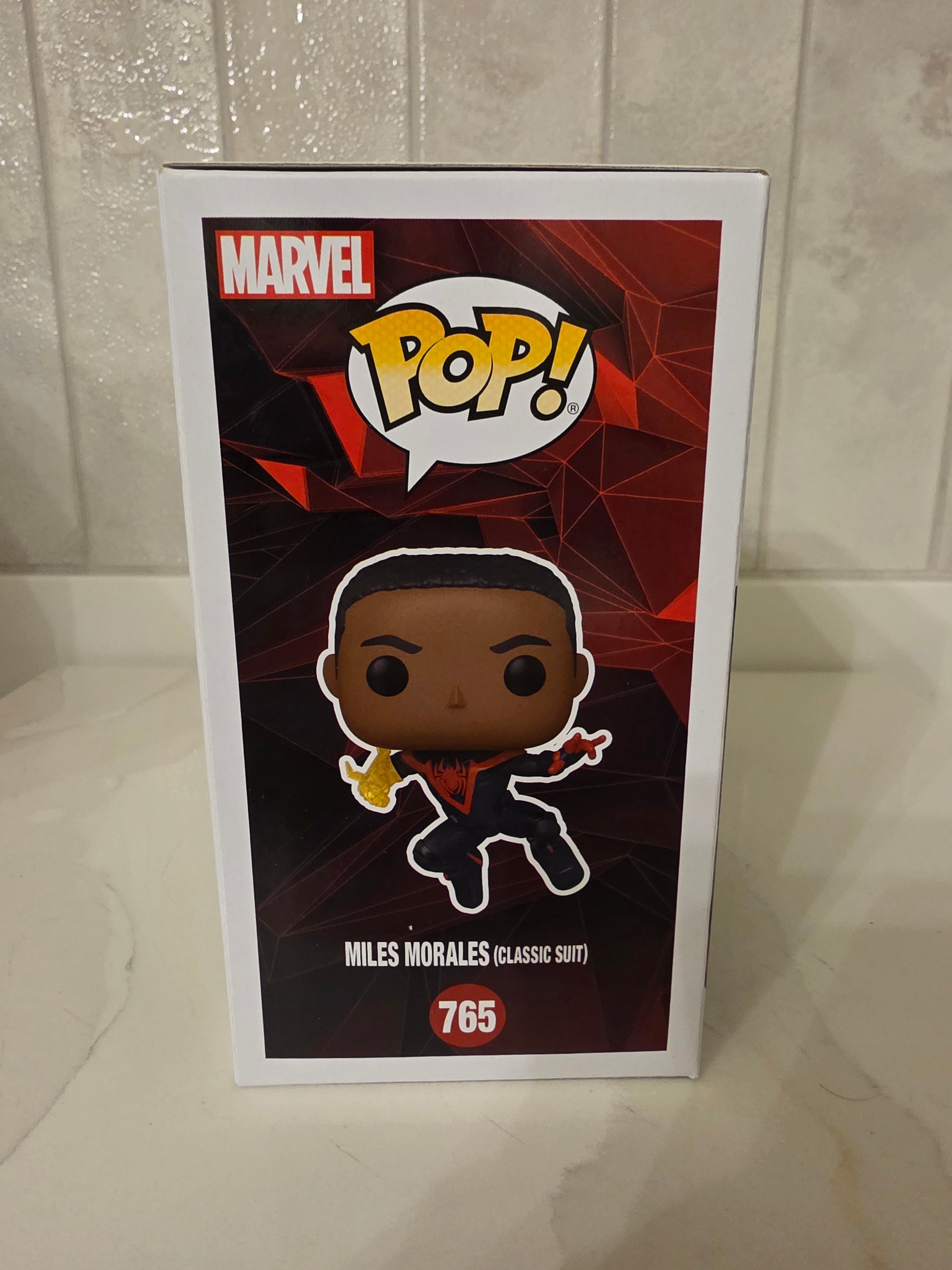 Funko Pop! Marvel Miles Morales (classic suit) 765 Chase (pre-owned) - Frog Vault Collectables