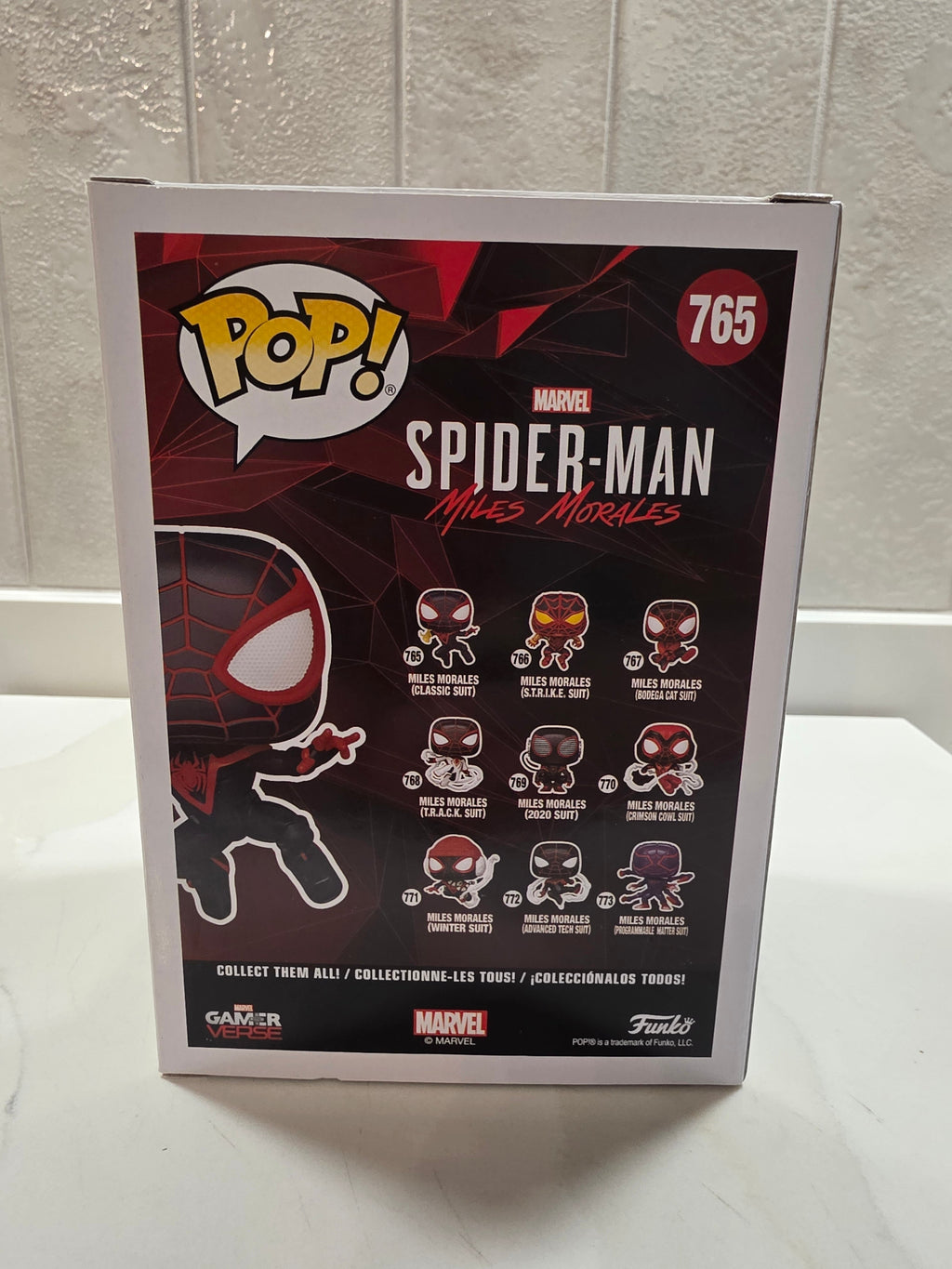 Funko Pop! Marvel Miles Morales (Classic Suit) 765 (pre-owned) - Frog Vault Collectables