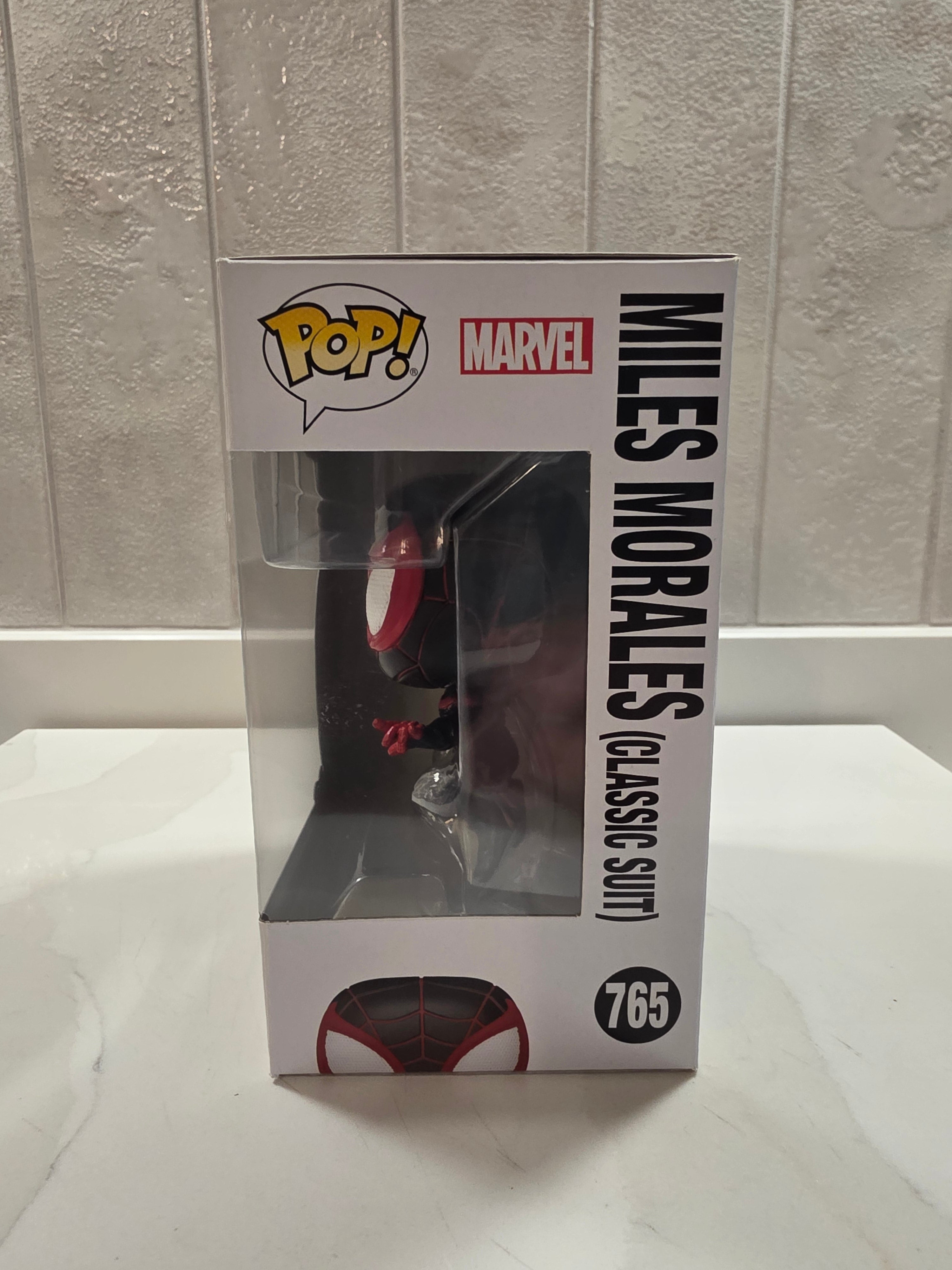 Funko Pop! Marvel Miles Morales (Classic Suit) 765 (pre-owned) - Frog Vault Collectables