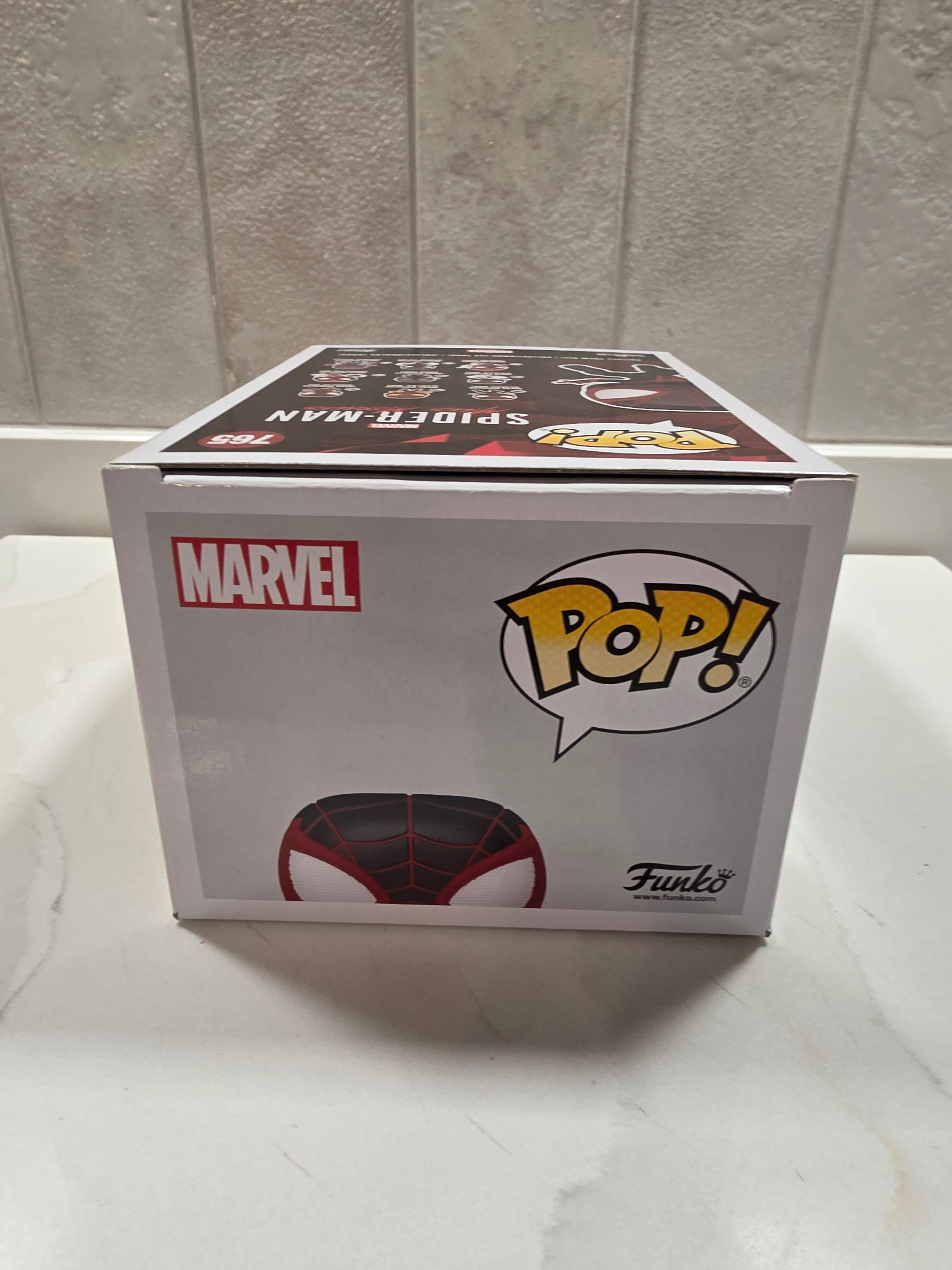 Funko Pop! Marvel Miles Morales (Classic Suit) 765 (pre-owned) - Frog Vault Collectables