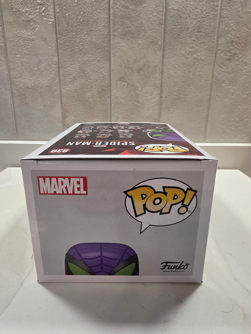 Funko Pop! Marvel Miles Morales (purple reign) 839 (pre-owned) - Frog Vault Collectables