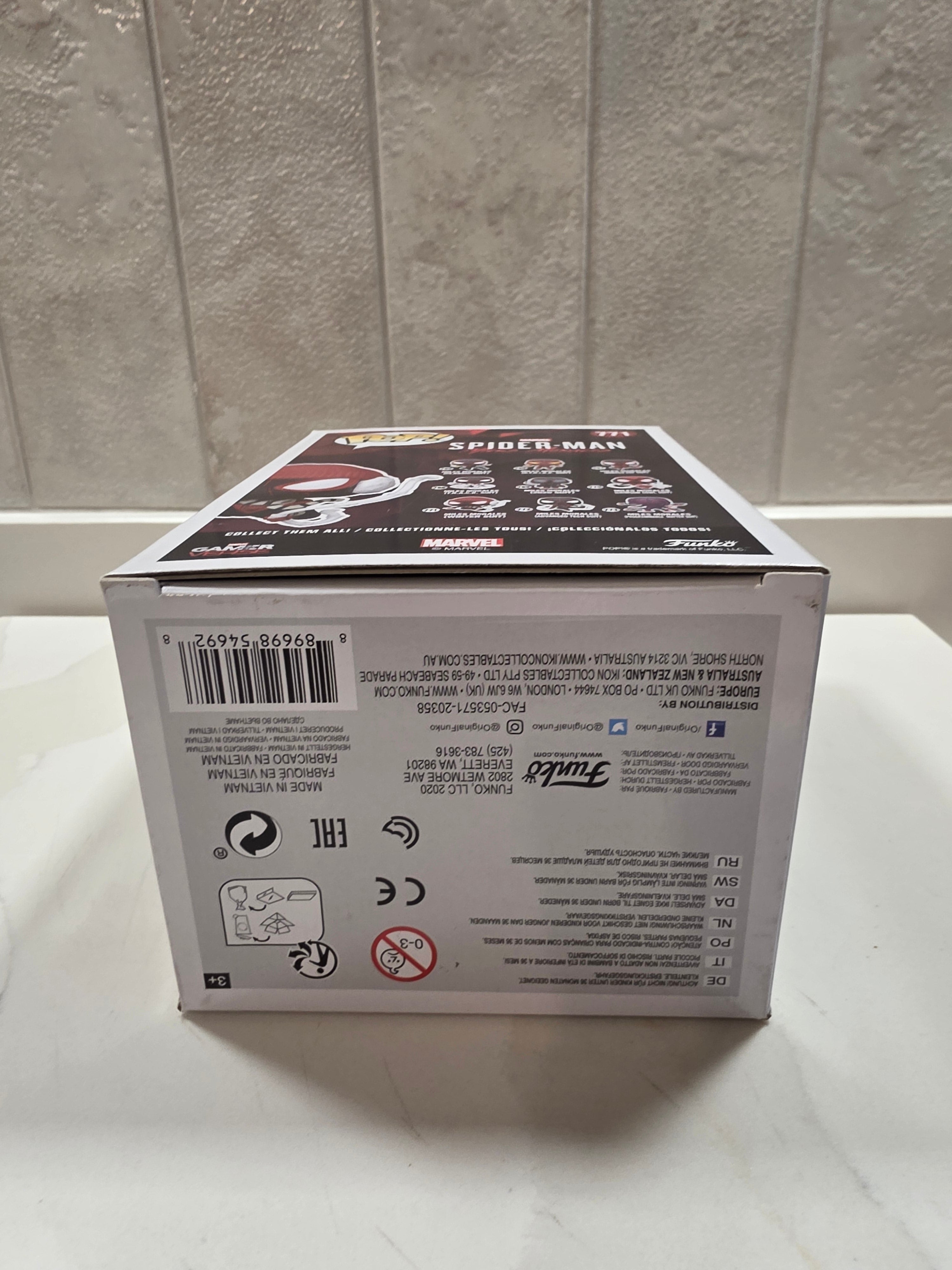Funko Pop! Marvel Miles Morales (winter suit) 771 (pre-owned) - Frog Vault Collectables