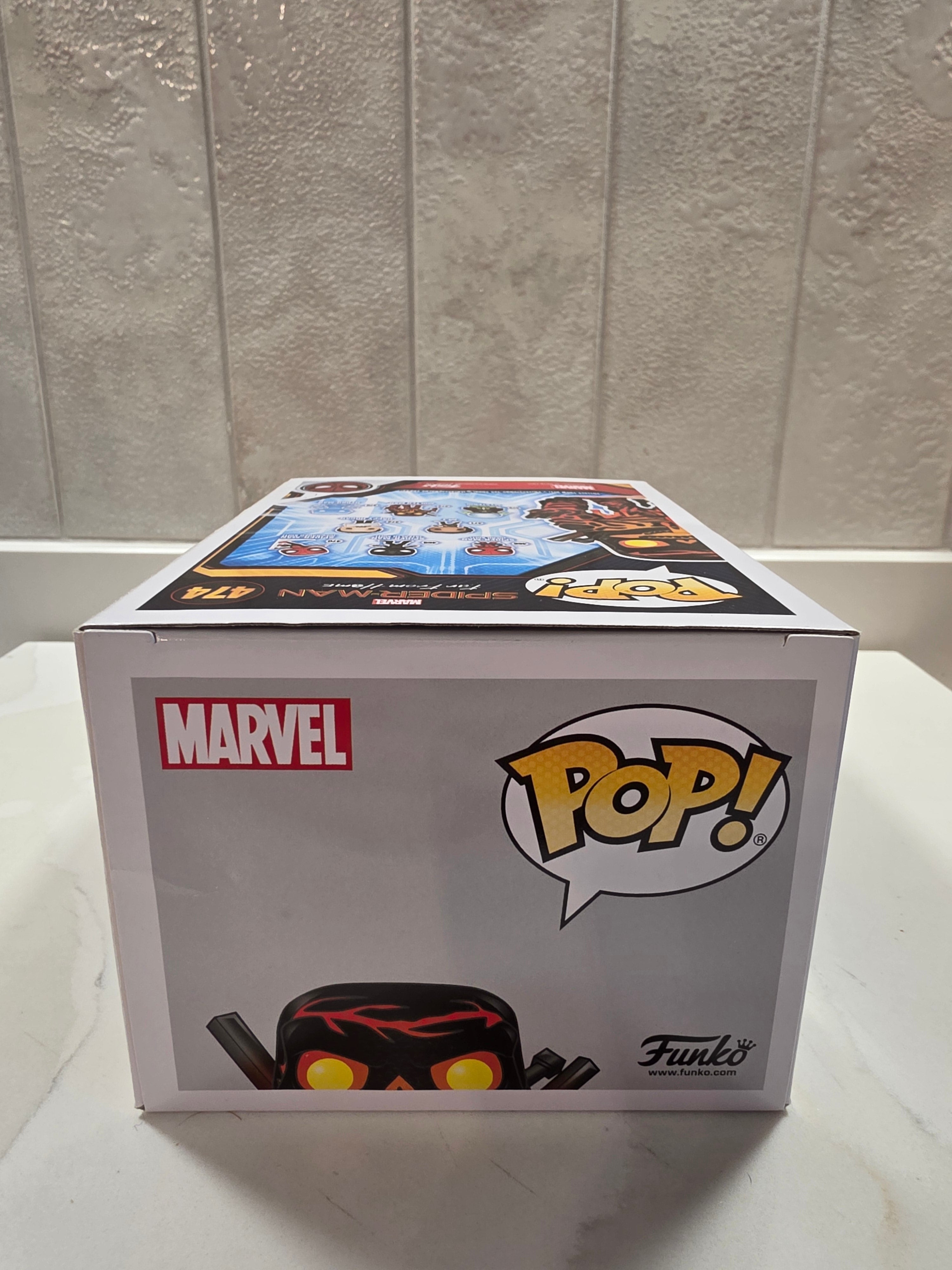 Funko Pop! Marvel Molten Man 474 (pre-owned) - Frog Vault Collectables