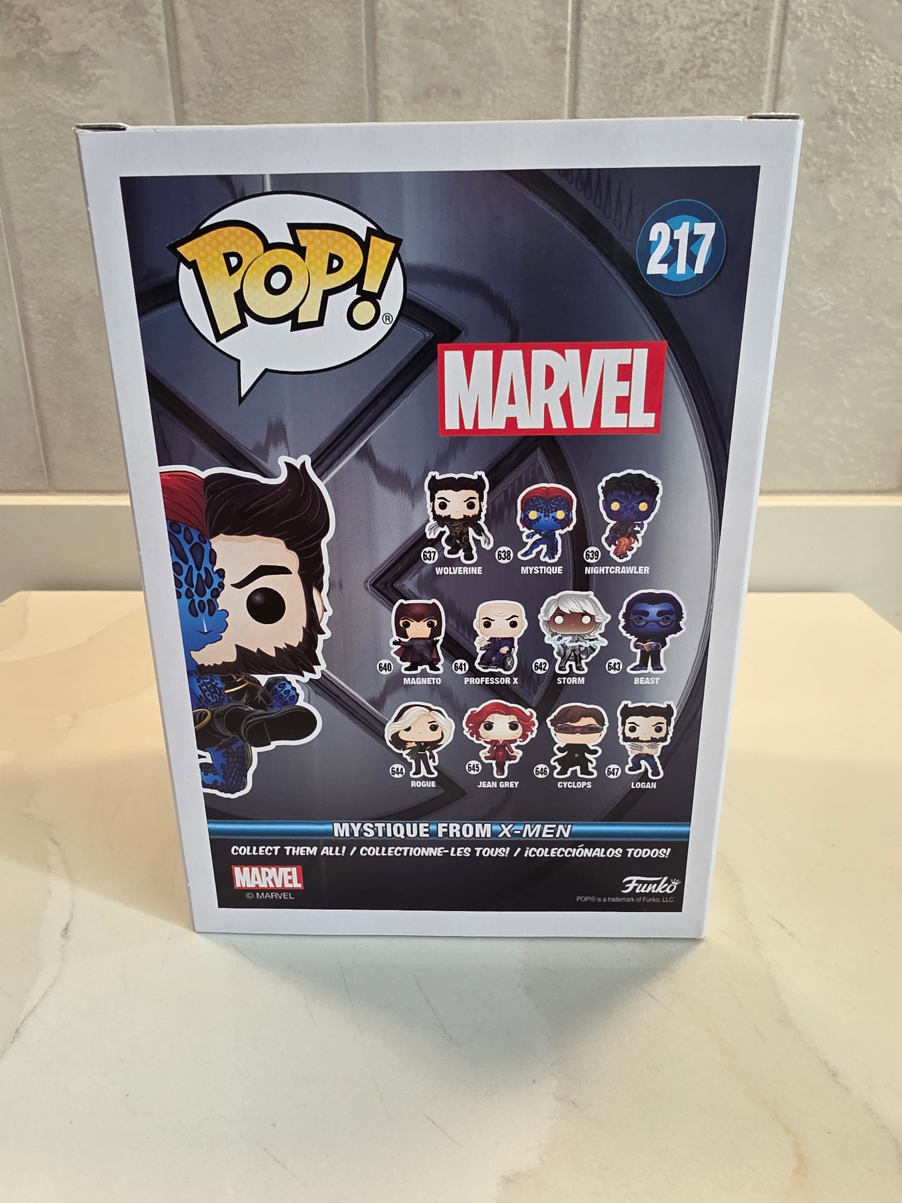 Funko Pop! Marvel Mystique 217 (pre-owned) - Frog Vault Collectables