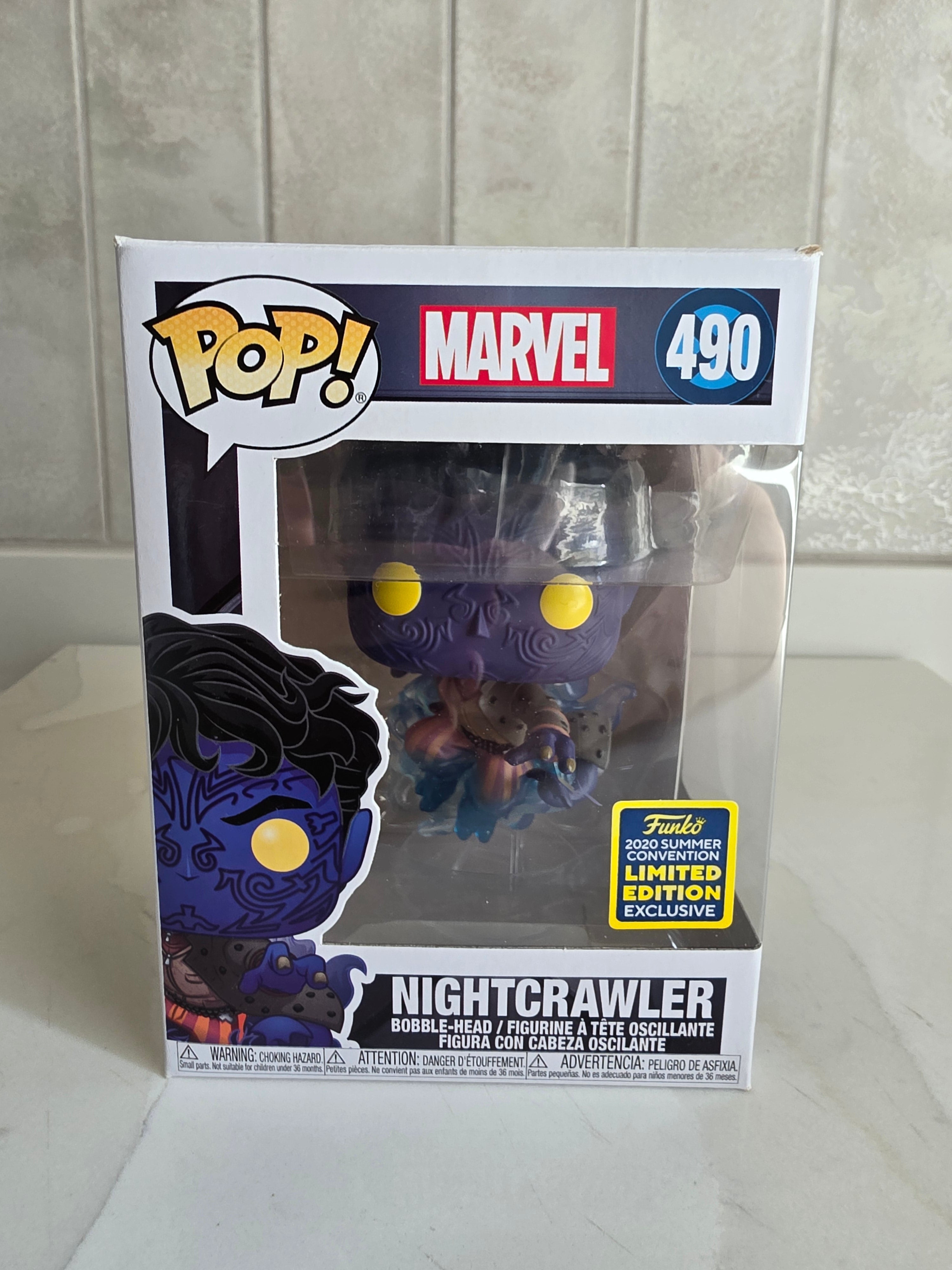 Funko Pop! Marvel Nightcrawler 490 (limited edition) (pre-owned) - Frog Vault Collectables