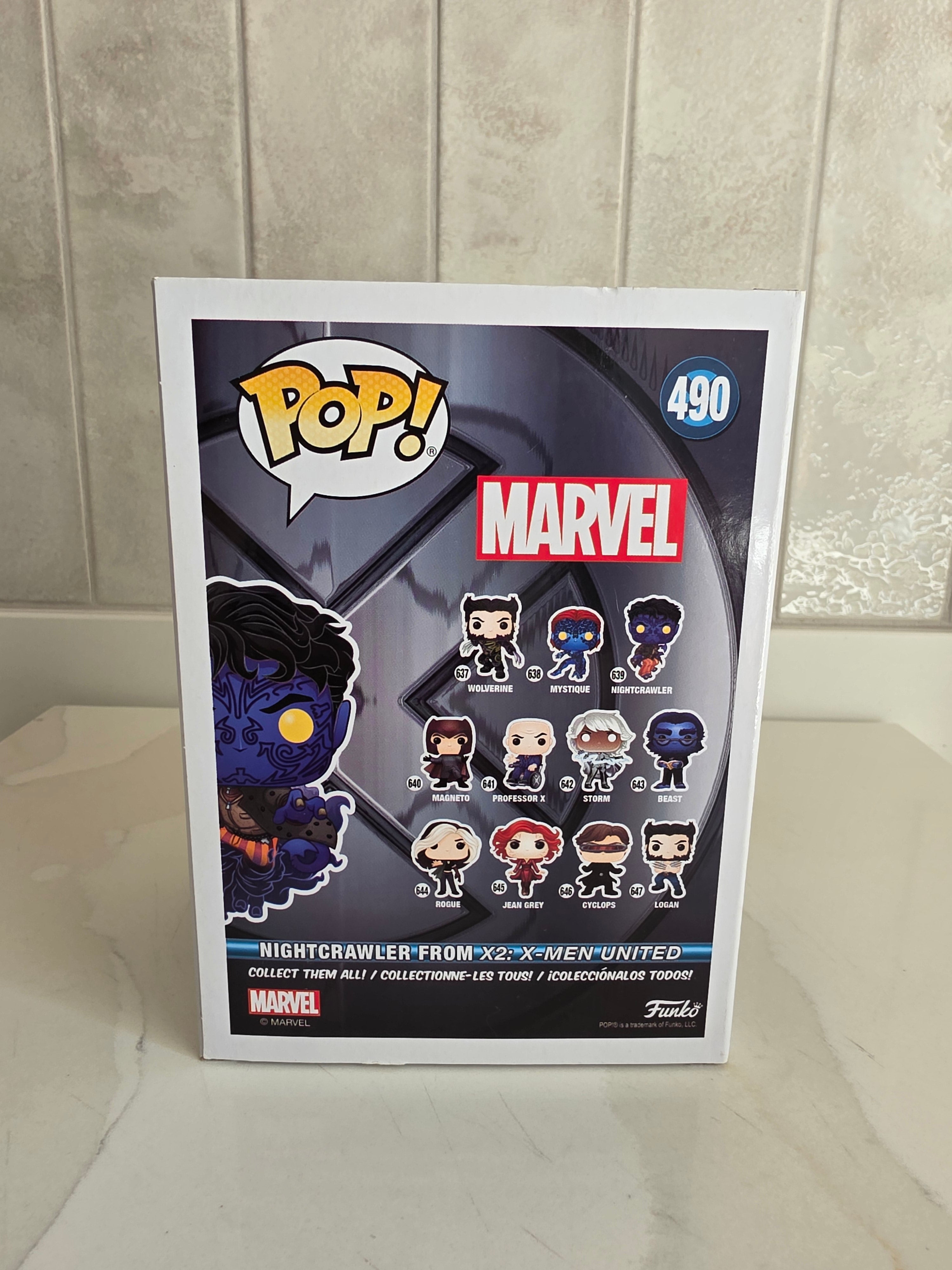 Funko Pop! Marvel Nightcrawler 490 (limited edition) (pre-owned) - Frog Vault Collectables
