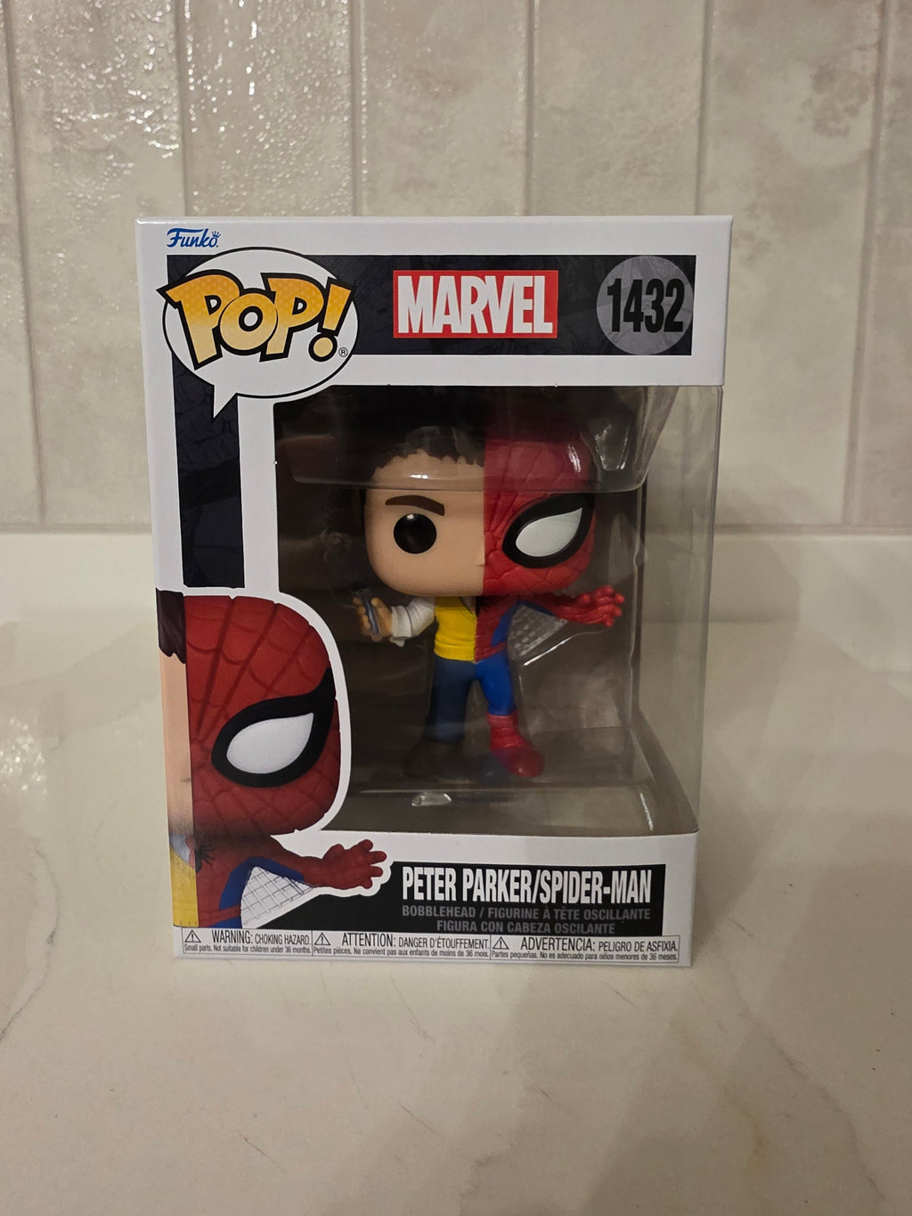 Funko Pop! Marvel Peter Parker/Spider-man 1432 (pre-owned) - Frog Vault Collectables
