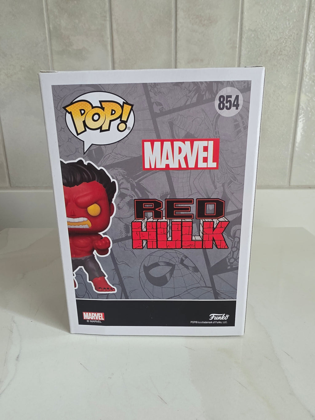 Funko Pop! Marvel Red Hulk 854 (pre-owned) - Frog Vault Collectables