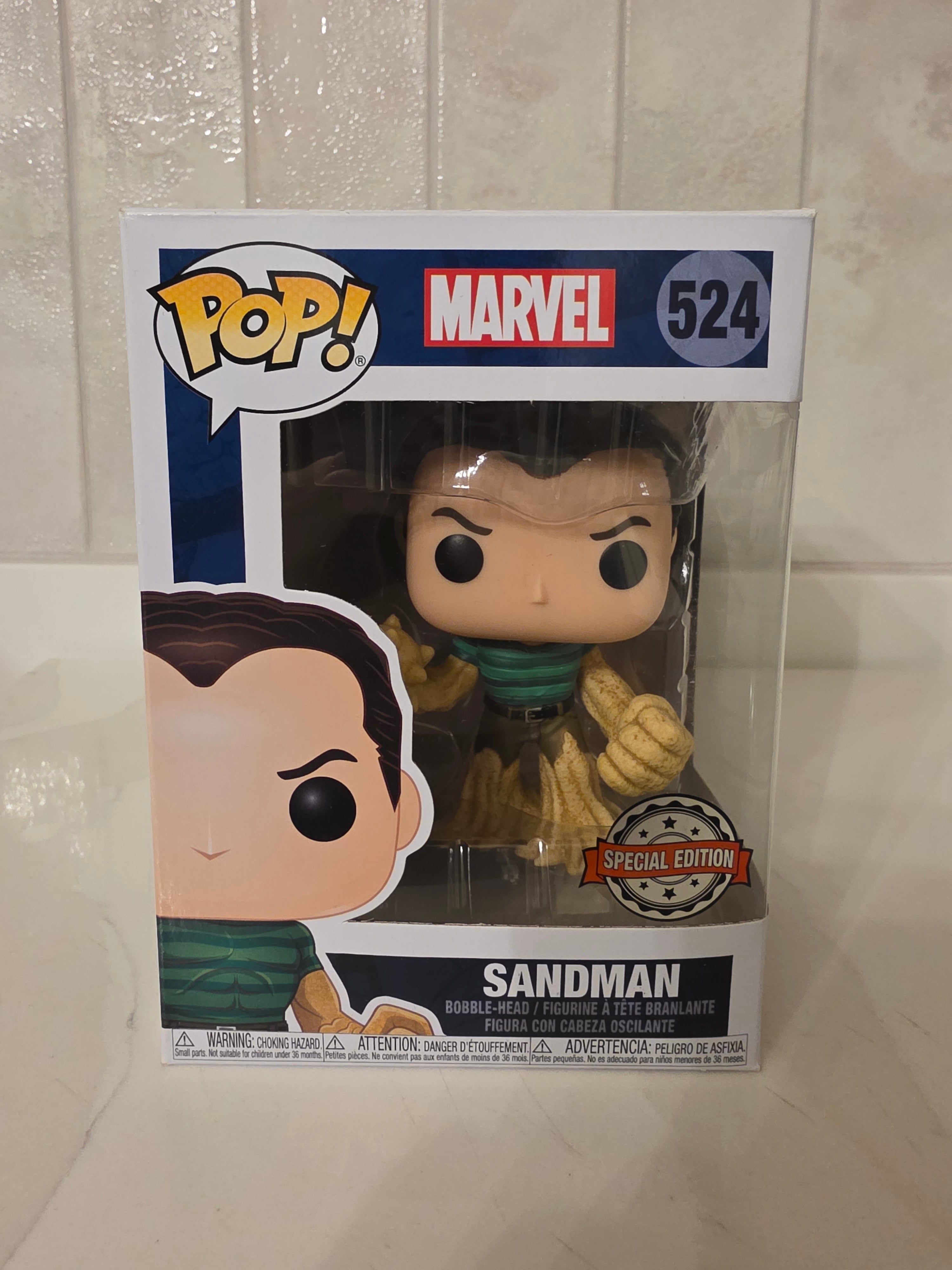 Funko Pop! Marvel Sandman 524 (pre-owned) - Frog Vault Collectables