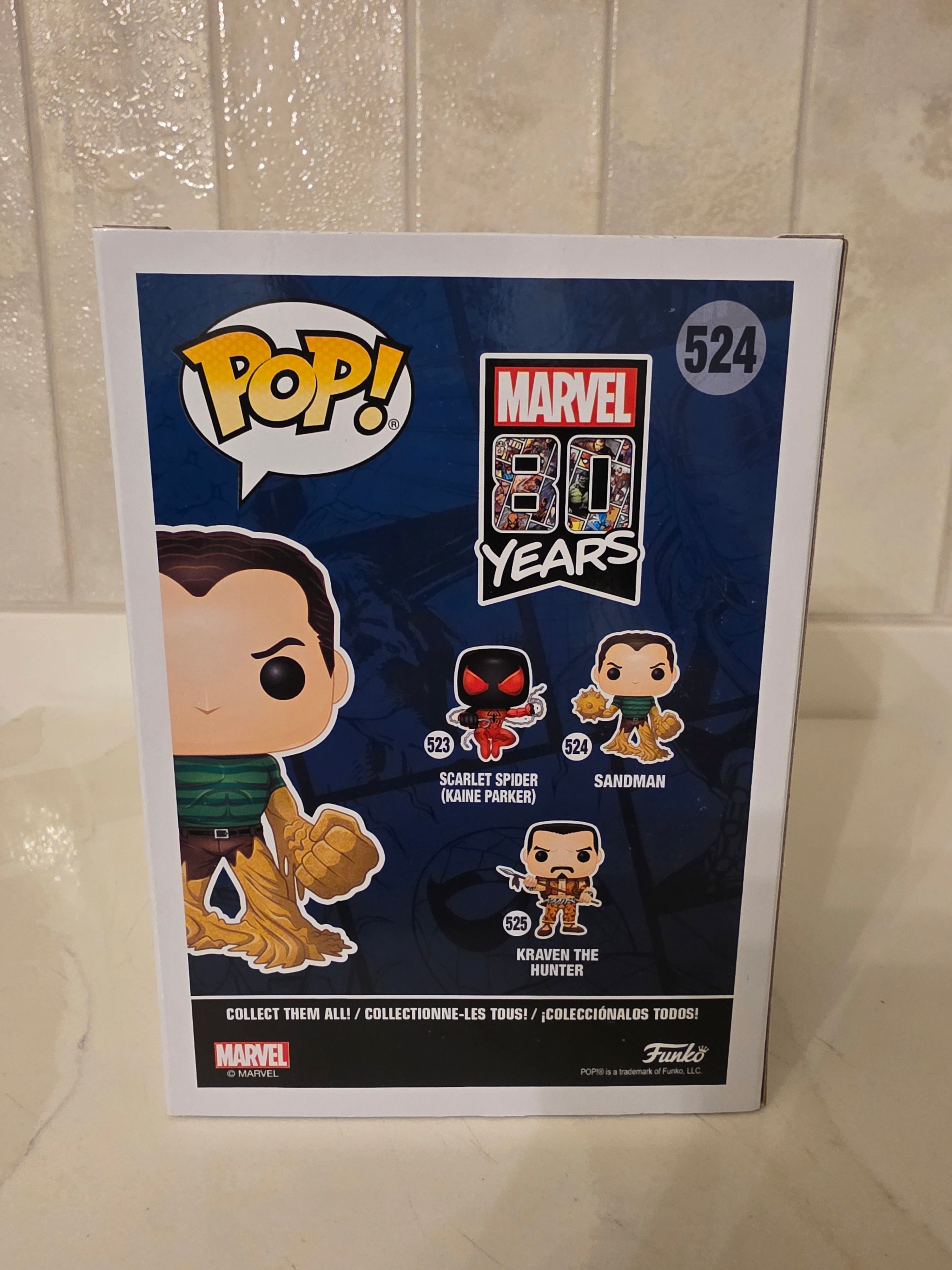 Funko Pop! Marvel Sandman 524 (pre-owned) - Frog Vault Collectables