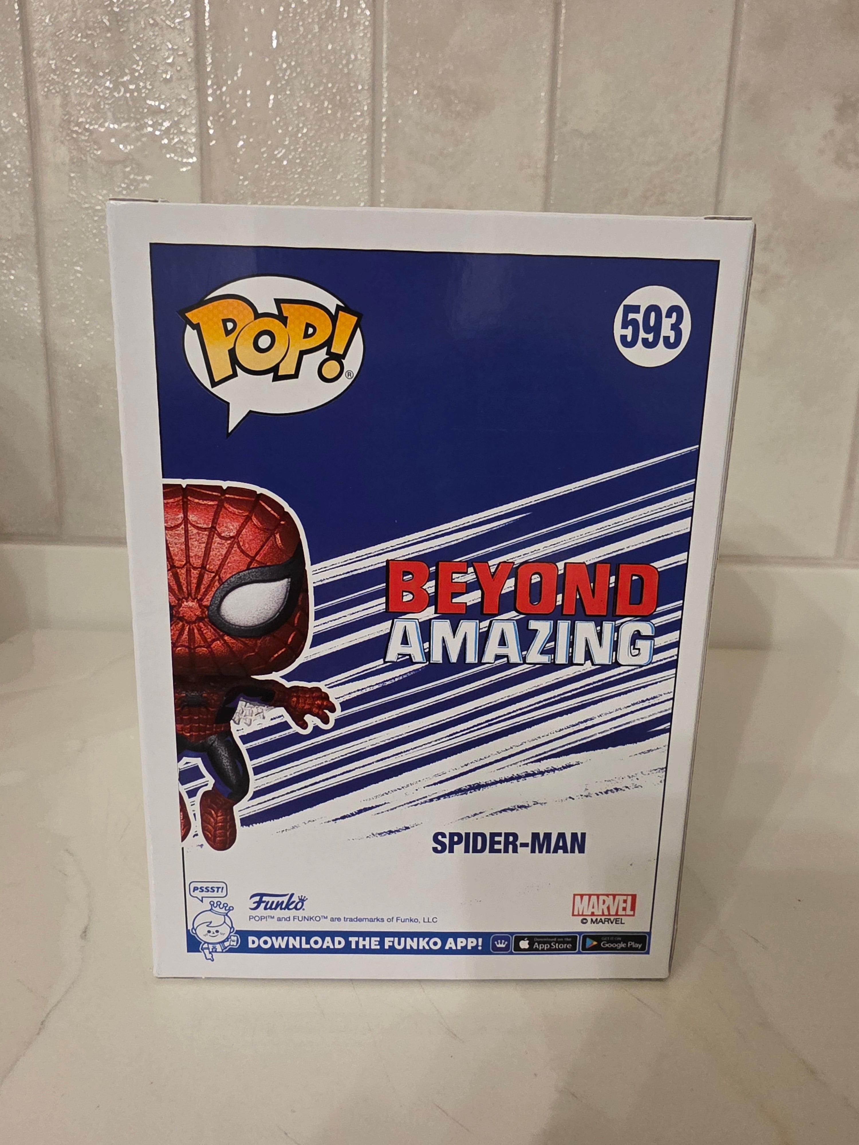Funko Pop! Marvel Spider-man 593 (pre-owned) - Frog Vault Collectables