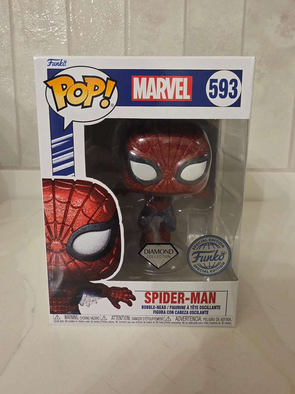 Funko Pop! Marvel Spider-man 593 (pre-owned) - Frog Vault Collectables