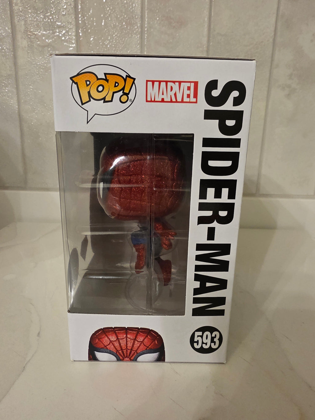 Funko Pop! Marvel Spider-man 593 (pre-owned) - Frog Vault Collectables