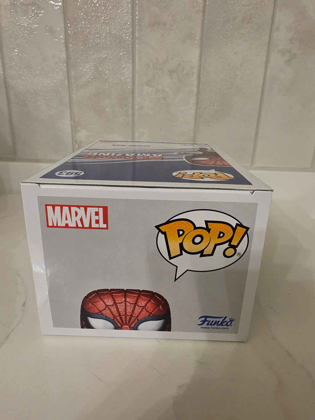 Funko Pop! Marvel Spider-man 593 (pre-owned) - Frog Vault Collectables