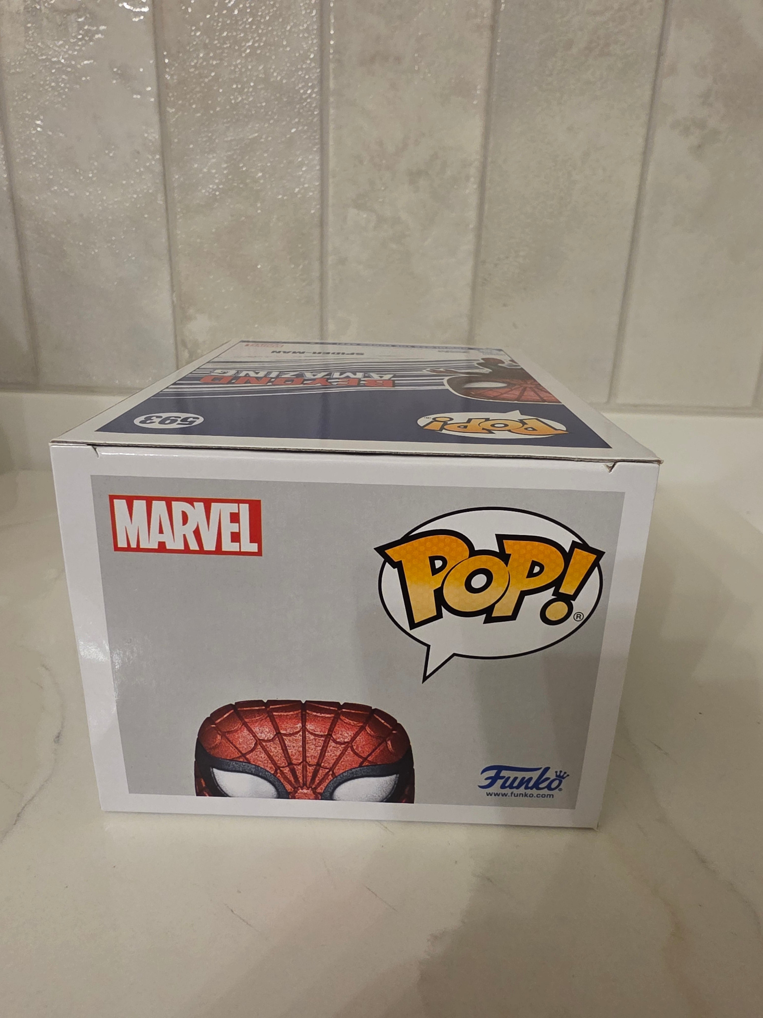 Funko Pop! Marvel Spider-man 593 (pre-owned) - Frog Vault Collectables