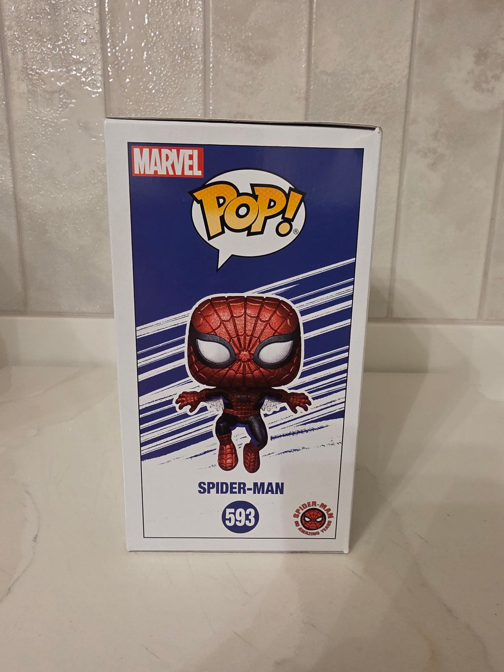 Funko Pop! Marvel Spider-man 593 (pre-owned) - Frog Vault Collectables