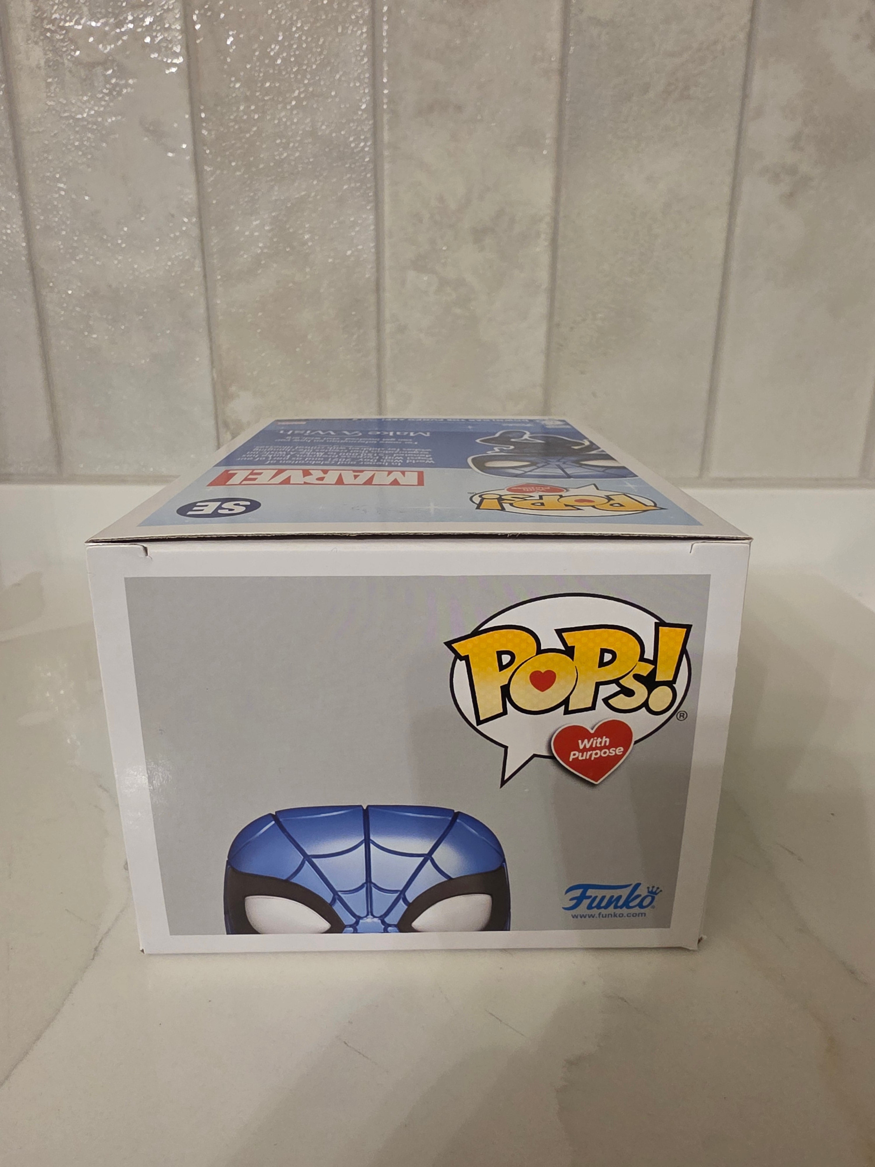 Funko Pop! Marvel Spider-man (make-a-wish) (pre-owned) - Frog Vault Collectables