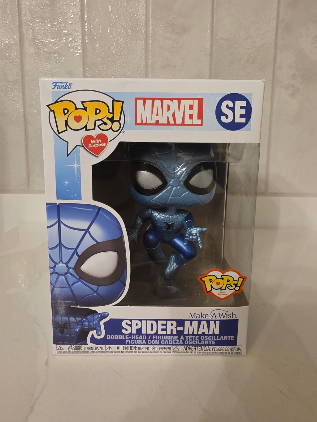 Funko Pop! Marvel Spider-man (make-a-wish) (pre-owned) - Frog Vault Collectables