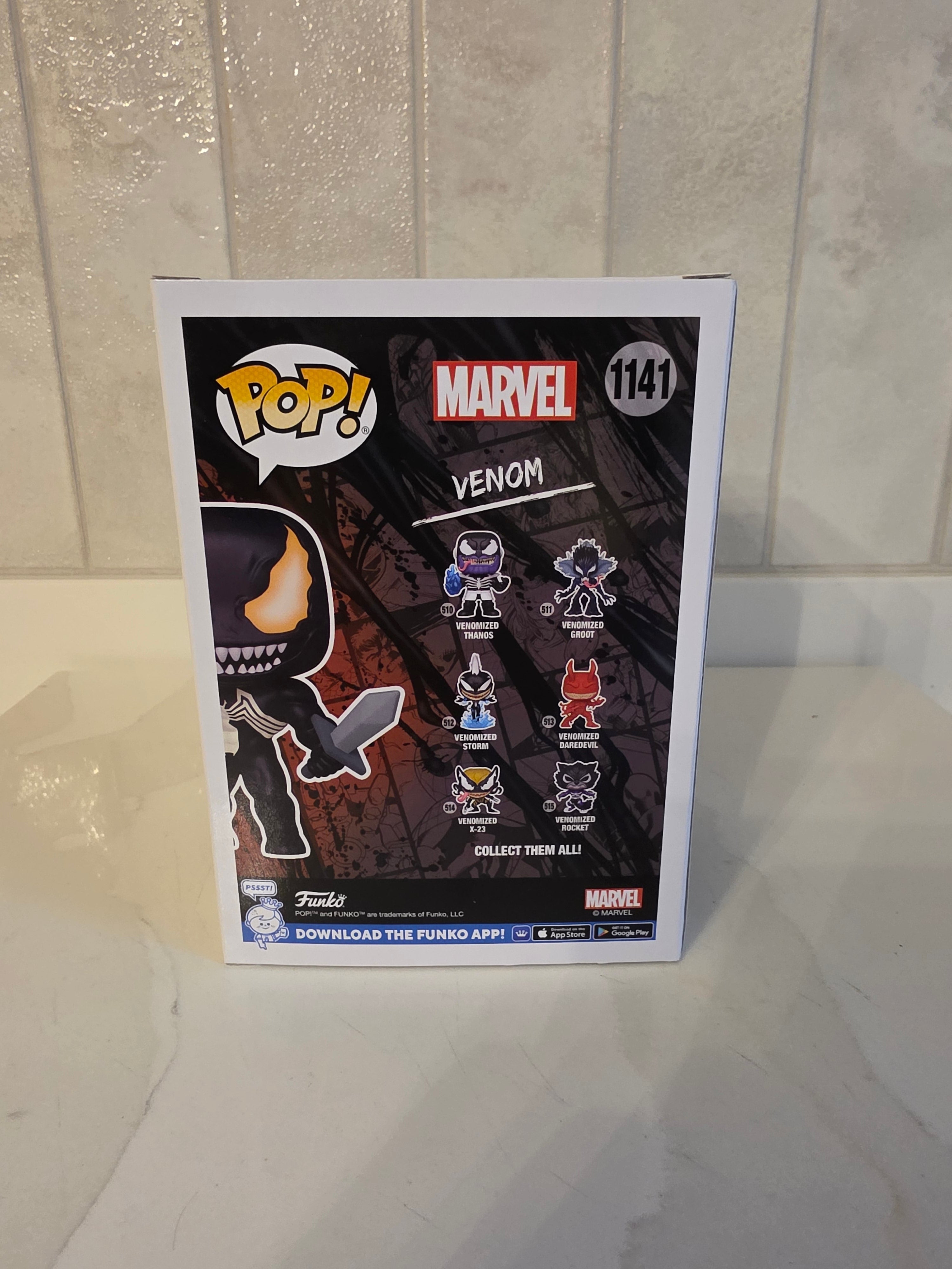 Funko Pop! Marvel Venom 1141 (glow in the dark) (pre-owned) - Frog Vault Collectables